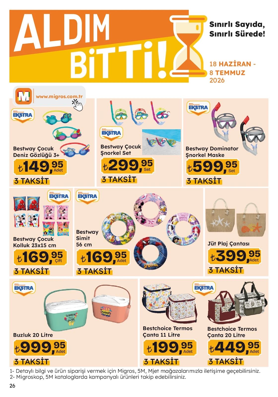 Migros 18 Haziran 2026 Aktüel Kataloğu Sayfa 26