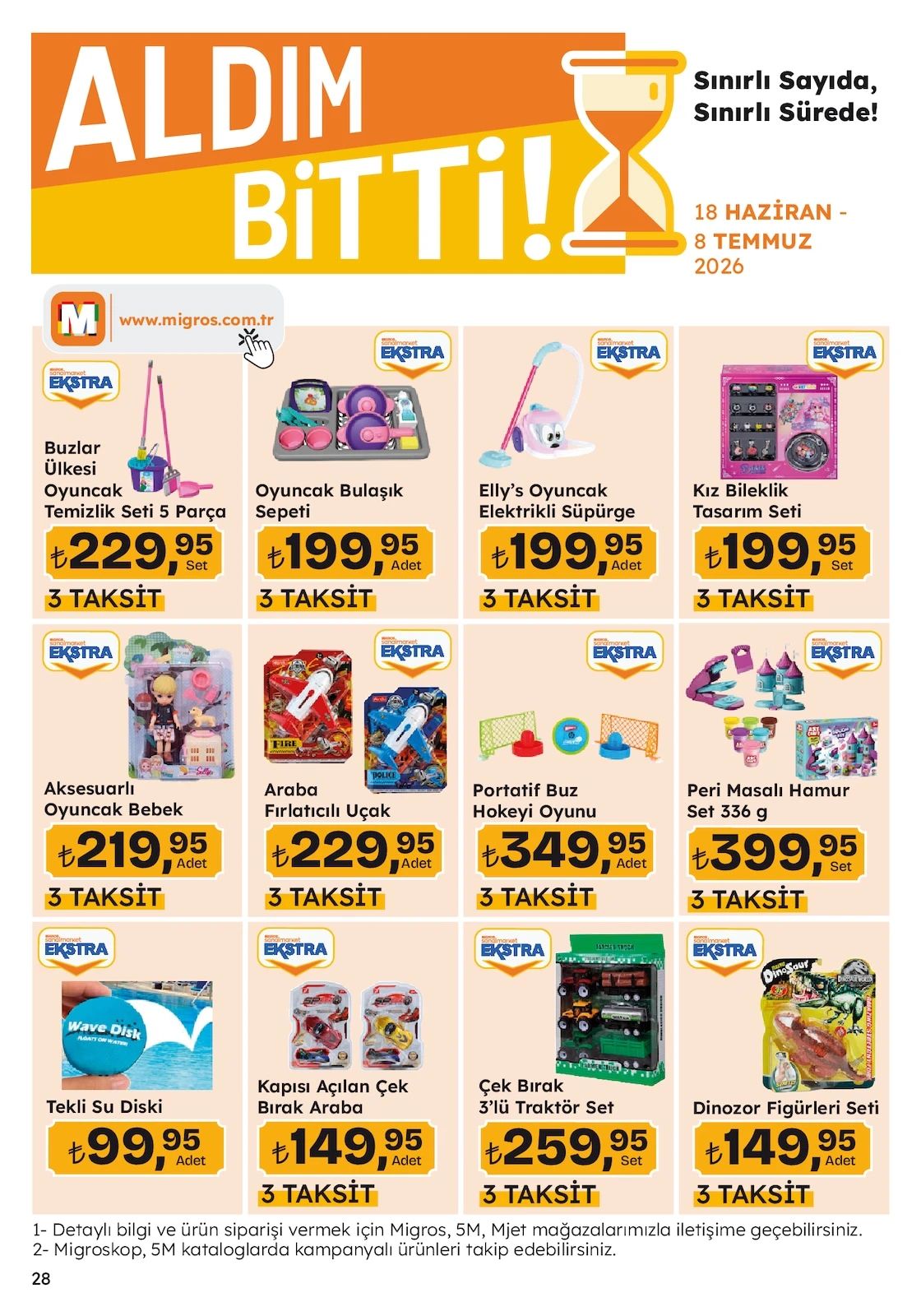 Migros 18 Haziran 2026 Aktüel Kataloğu Sayfa 28