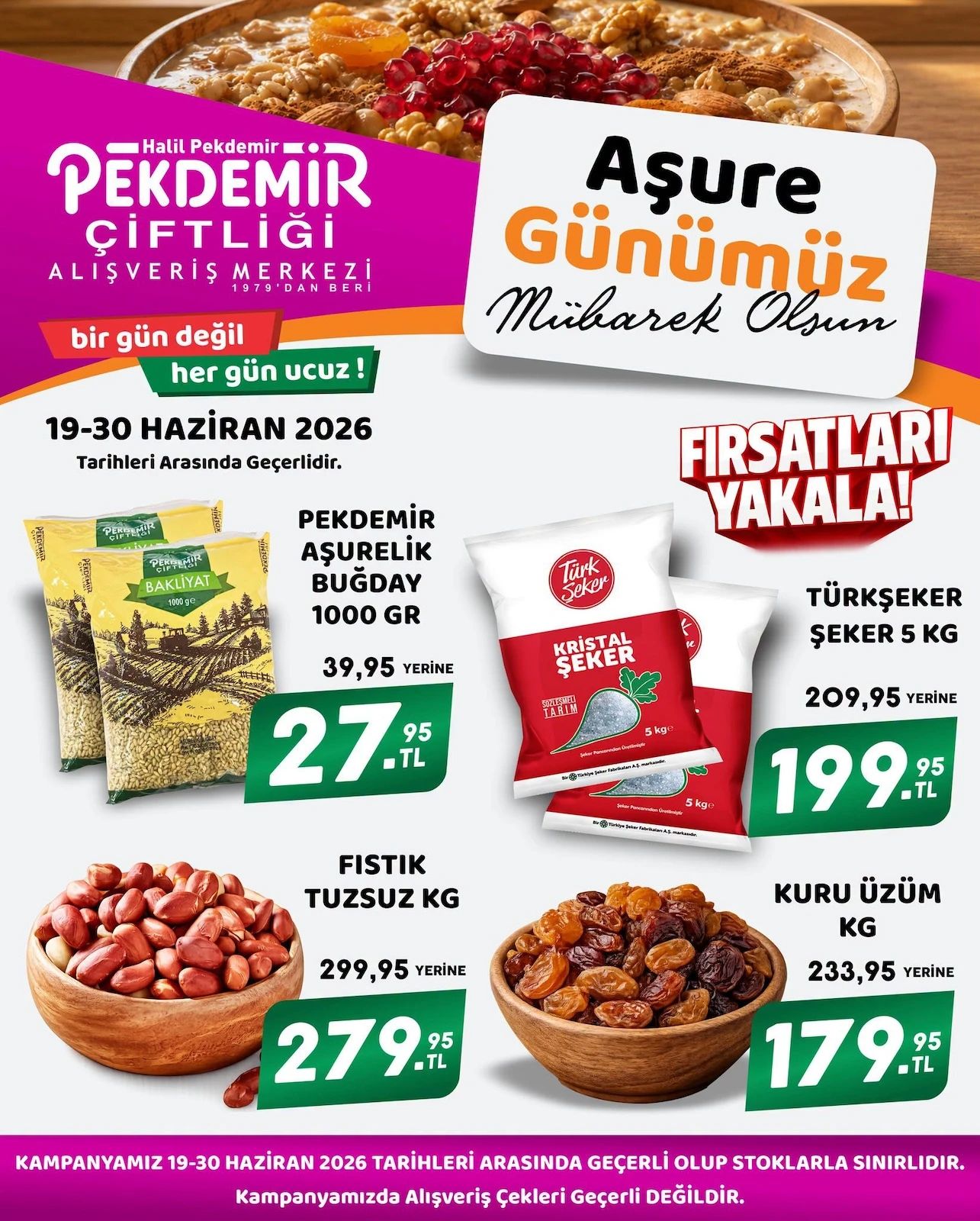 Pekdemir 19 Haziran 2026 Aktüel Kataloğu Sayfa 1
