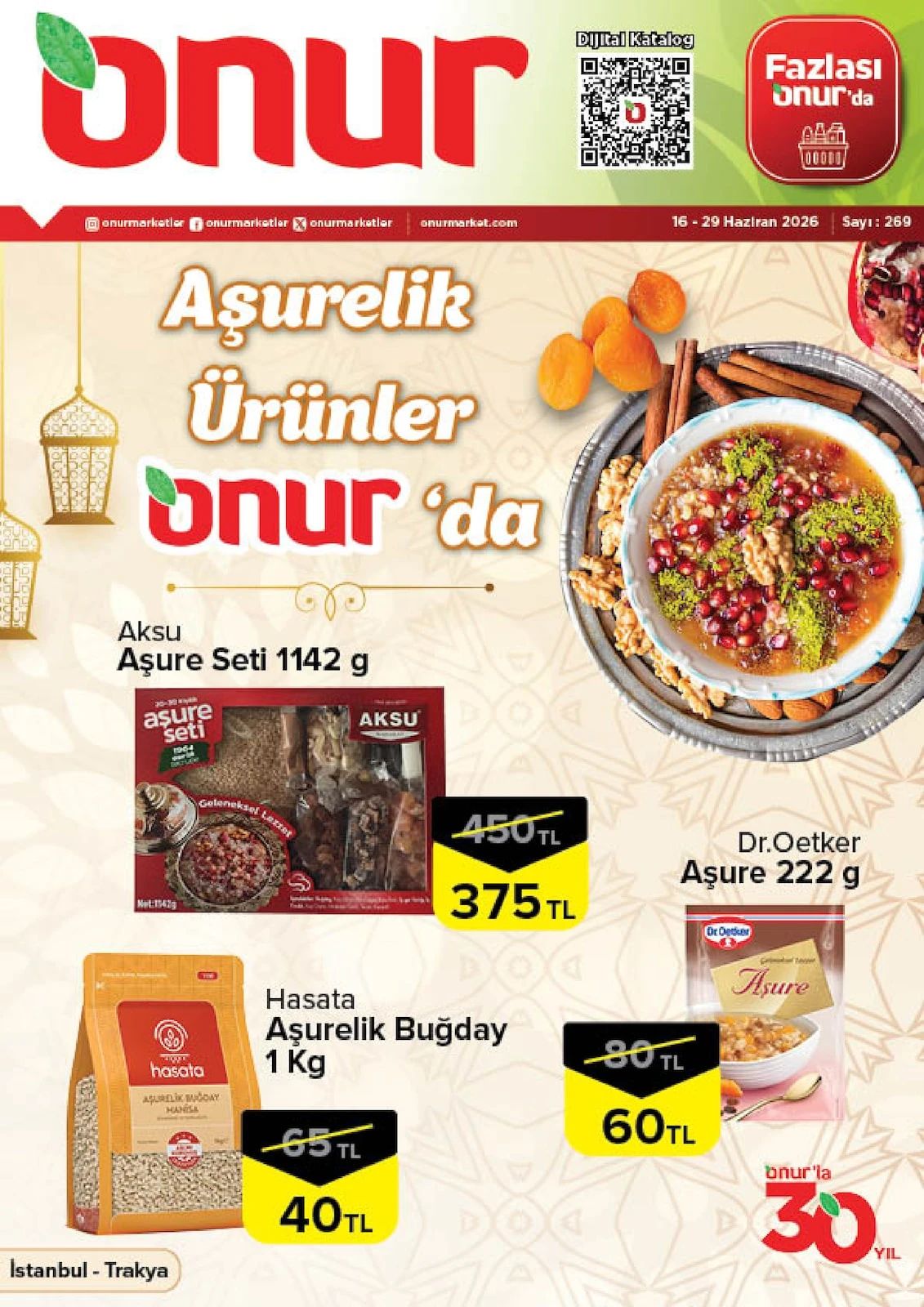 Onurmarket 16 Haziran 2026 Aktüel Kataloğu Sayfa 1
