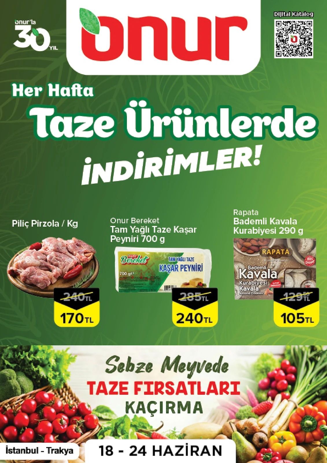 Onurmarket 18 Haziran 2026 Aktüel Kataloğu Sayfa 1