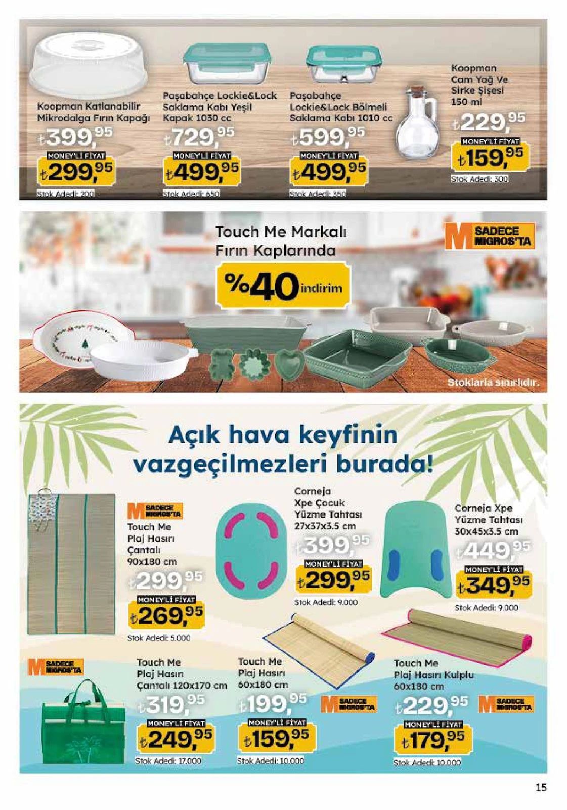 Migros 18 Haziran 2026 Aktüel Kataloğu Sayfa 15