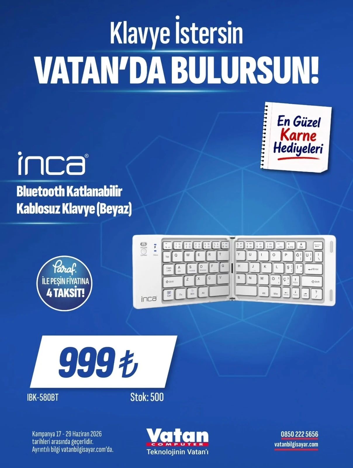Vatan Bilgisayar 17 Haziran 2026 Aktüel Kataloğu Sayfa 1