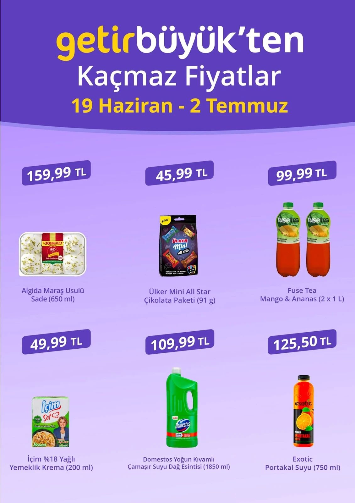 Getir 19 Haziran 2026 Aktüel Kataloğu Sayfa 1