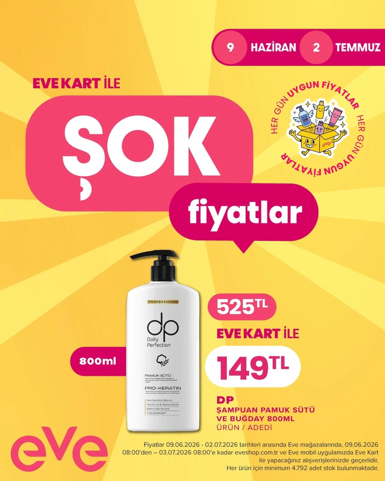 Eveshop 9 Haziran 2026 Aktüel Kataloğu Sayfa 3