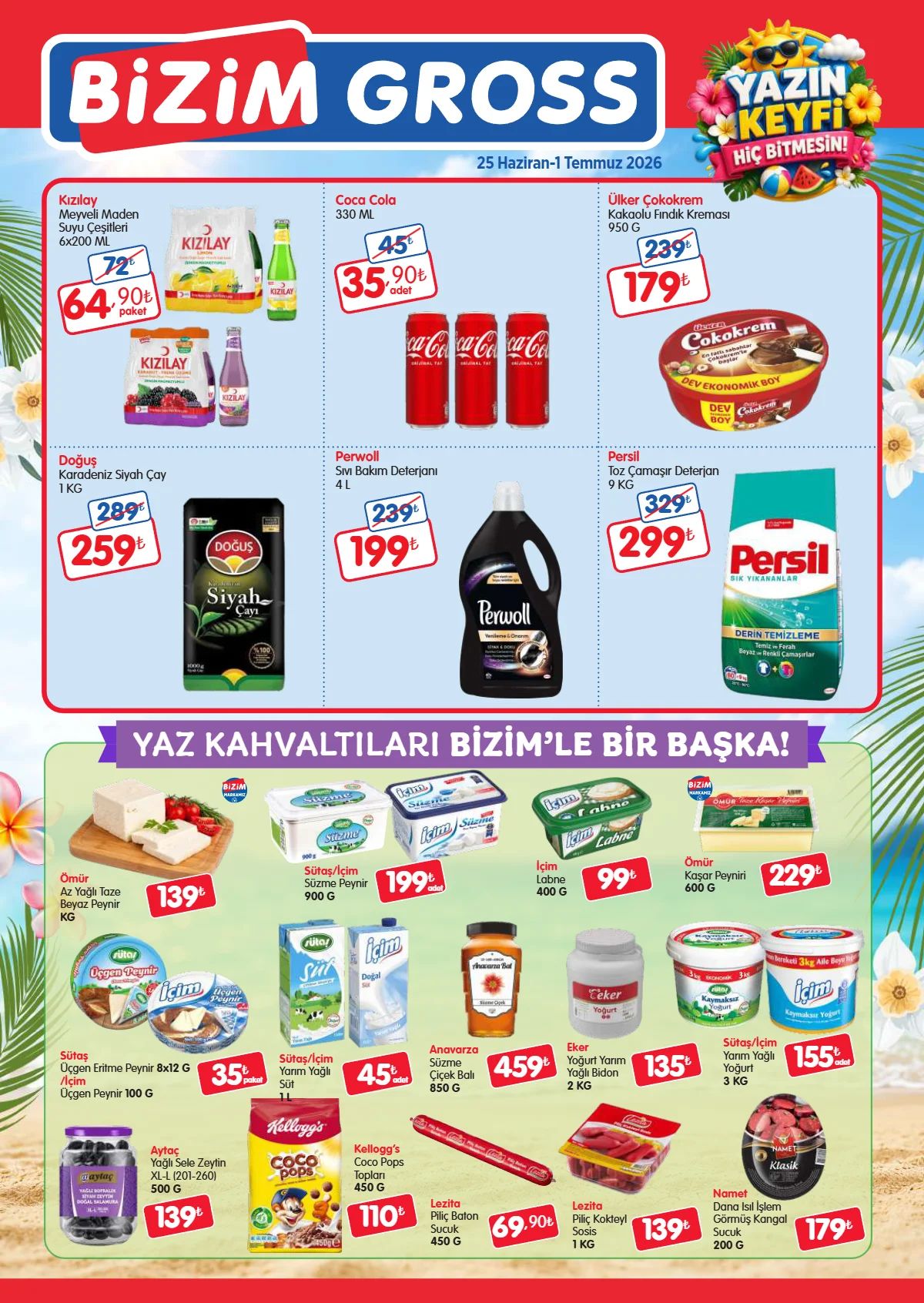 Bizim Toptan 25 Haziran 2026 Aktüel Kataloğu Sayfa 1