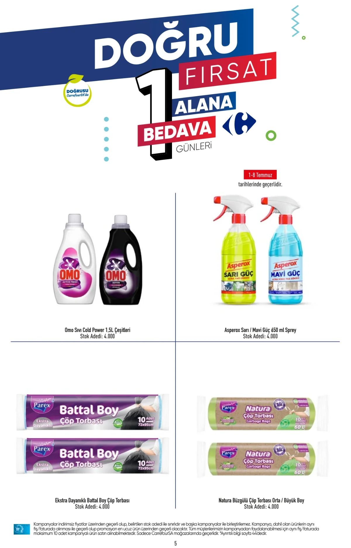 Carrefoursa 25 Haziran 2026 Aktüel Kataloğu Sayfa 5