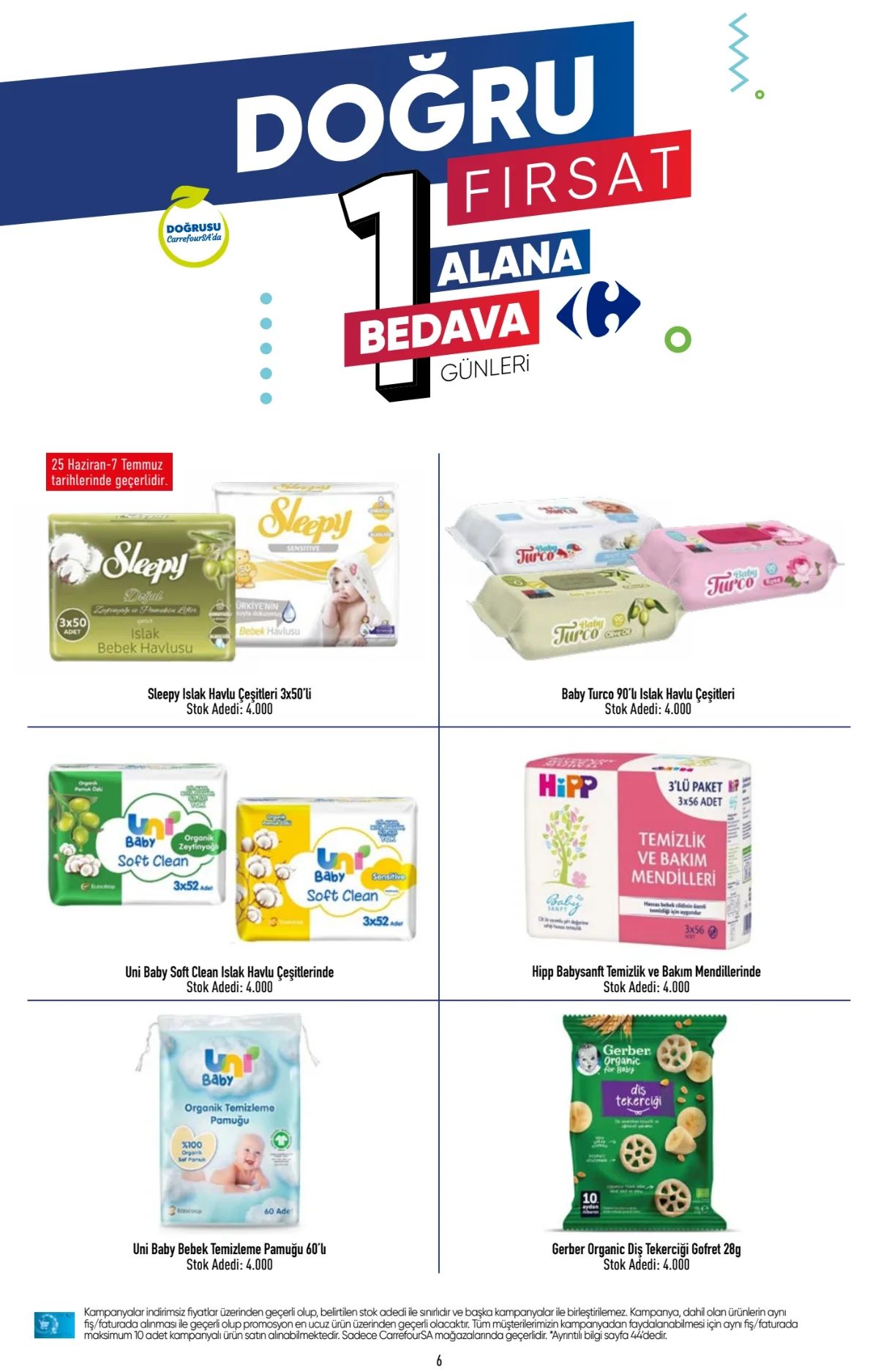 Carrefoursa 25 Haziran 2026 Aktüel Kataloğu Sayfa 6