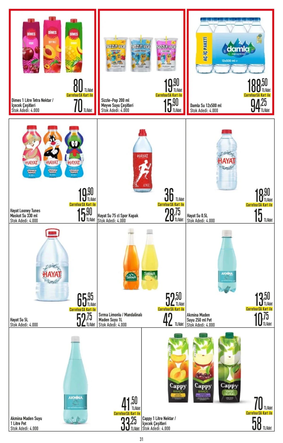 Carrefoursa 25 Haziran 2026 Aktüel Kataloğu Sayfa 31