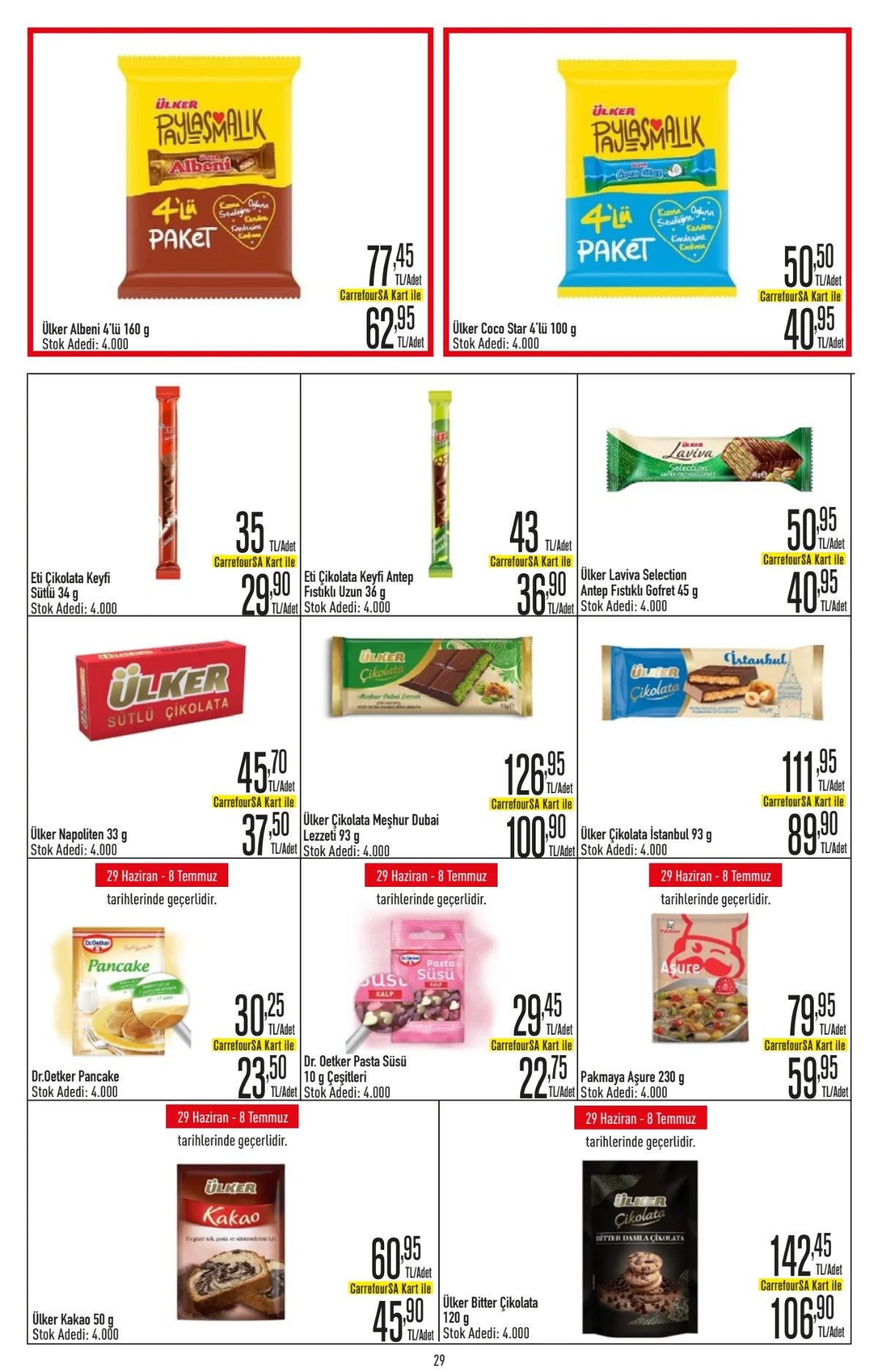 Carrefoursa 25 Haziran 2026 Aktüel Kataloğu Sayfa 29
