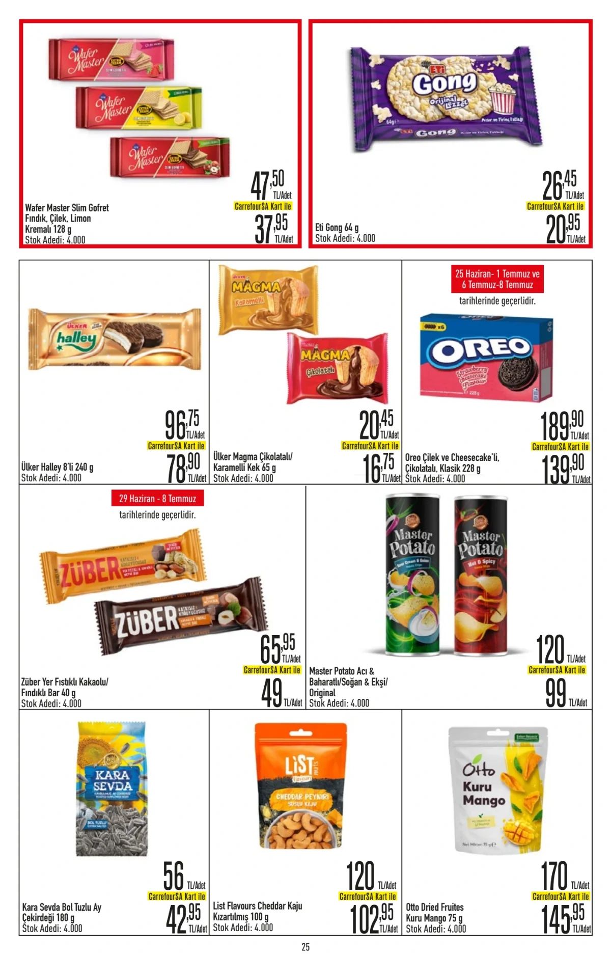 Carrefoursa 25 Haziran 2026 Aktüel Kataloğu Sayfa 25