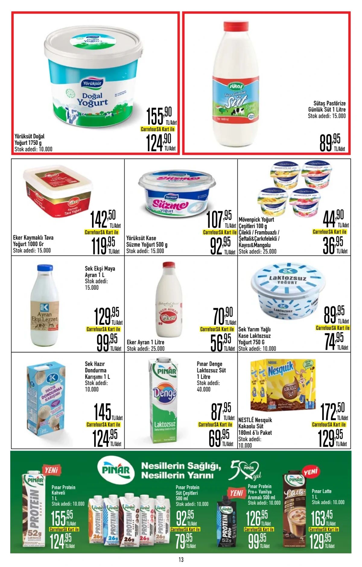 Carrefoursa 25 Haziran 2026 Aktüel Kataloğu Sayfa 13