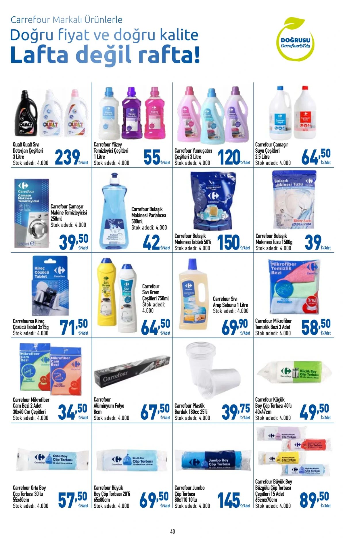 Carrefoursa 25 Haziran 2026 Aktüel Kataloğu Sayfa 40