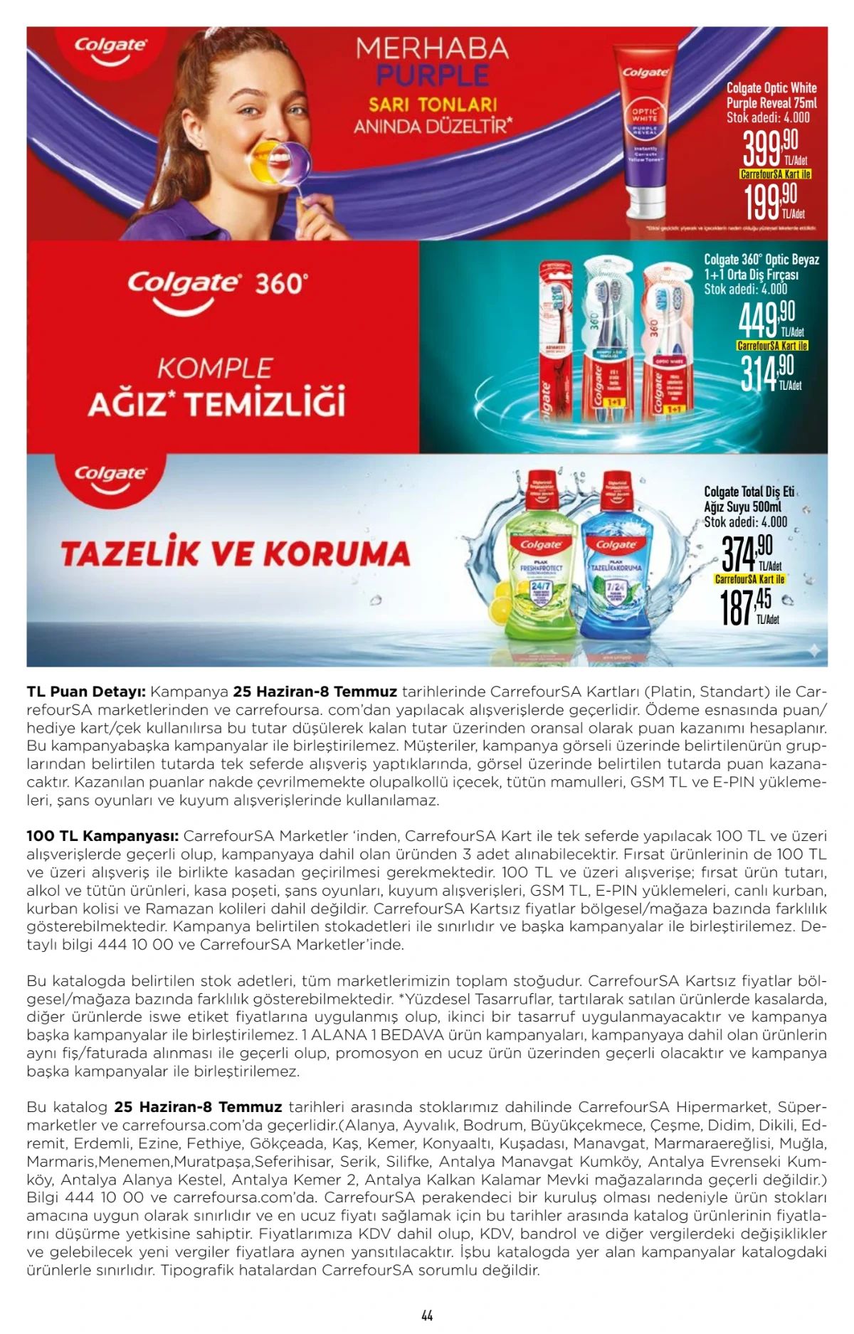 Carrefoursa 25 Haziran 2026 Aktüel Kataloğu Sayfa 44