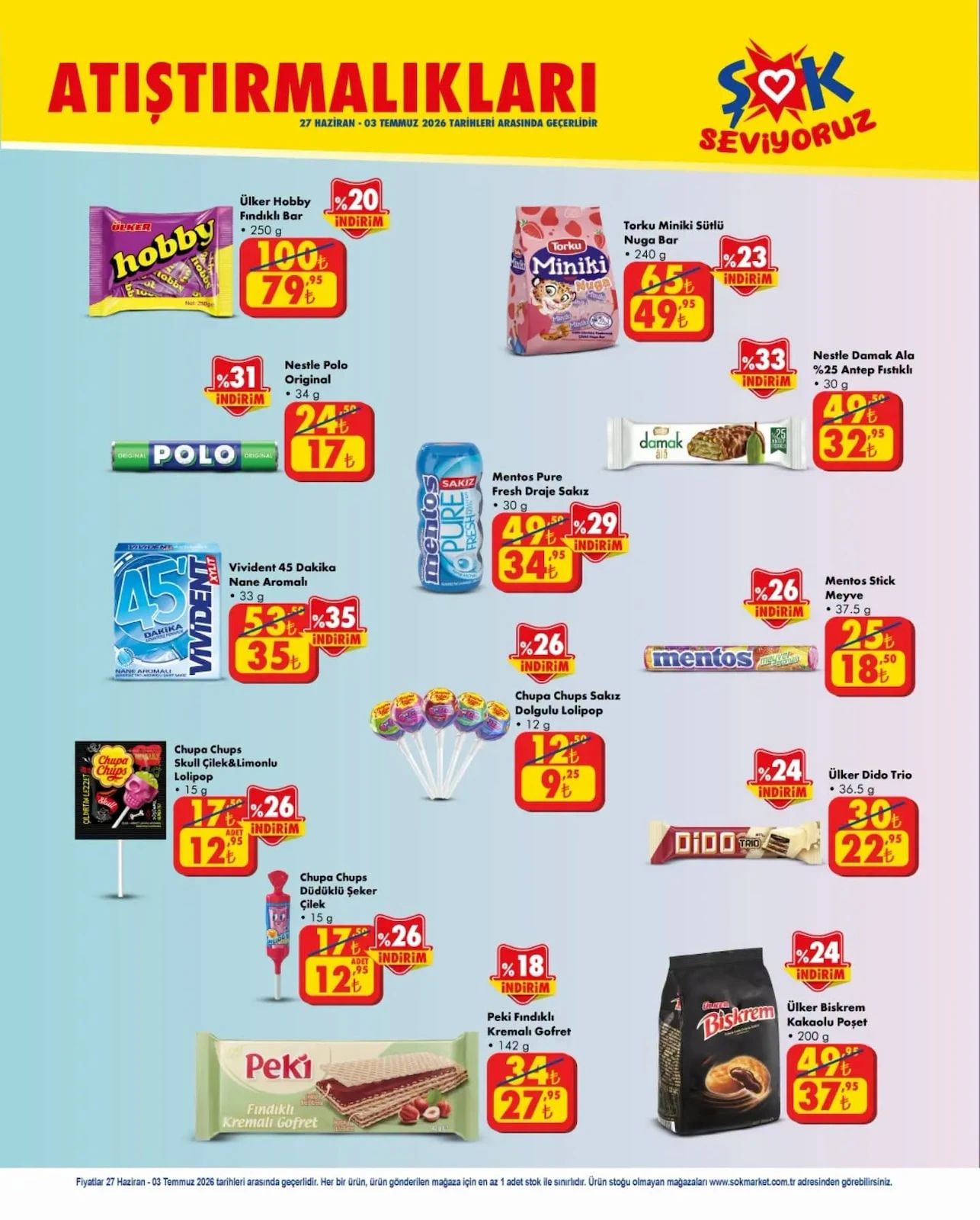 Şok Market Online 27 Haziran 2026 Aktüel Kataloğu Sayfa 2