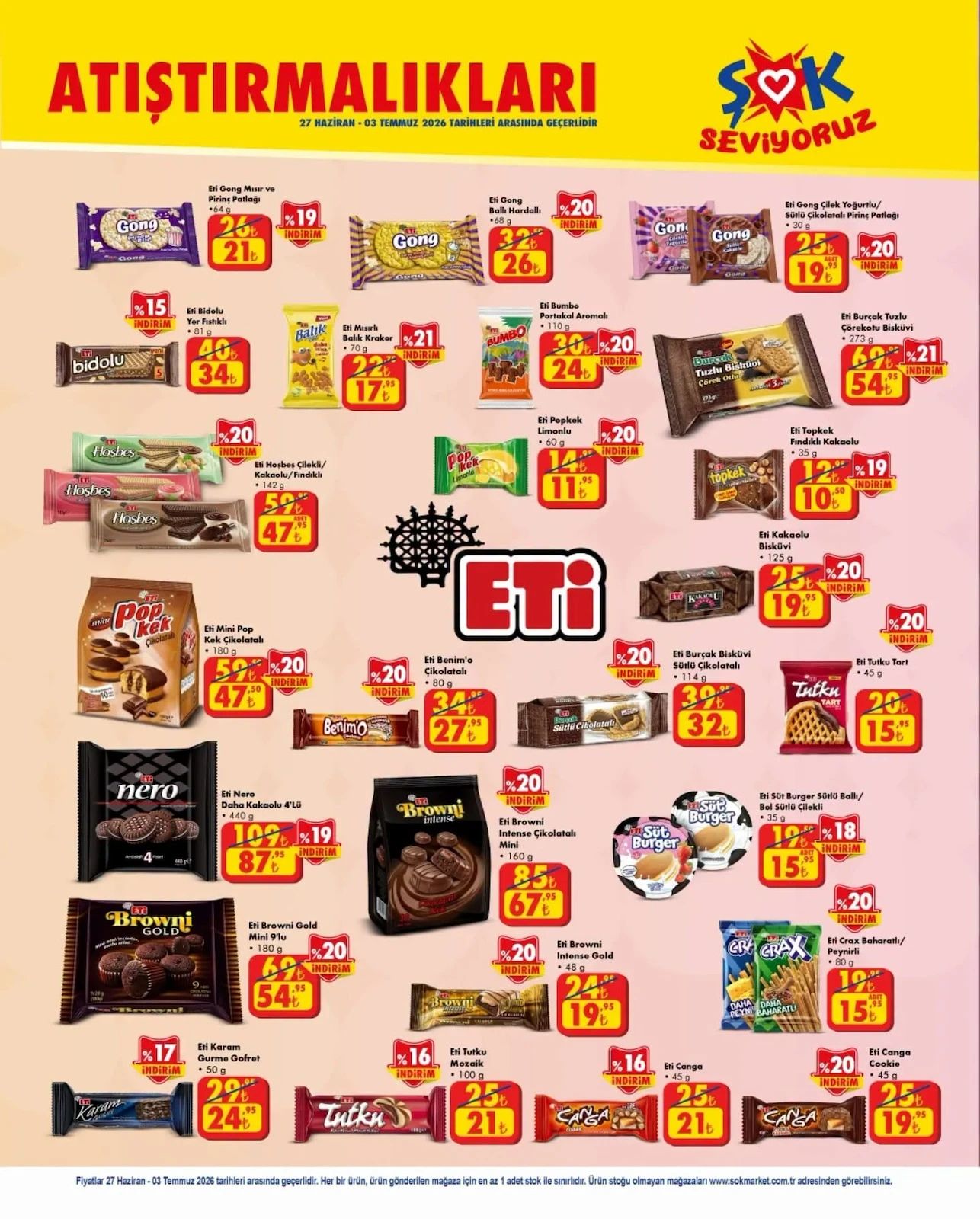 Şok Market Online 27 Haziran 2026 Aktüel Kataloğu Sayfa 1
