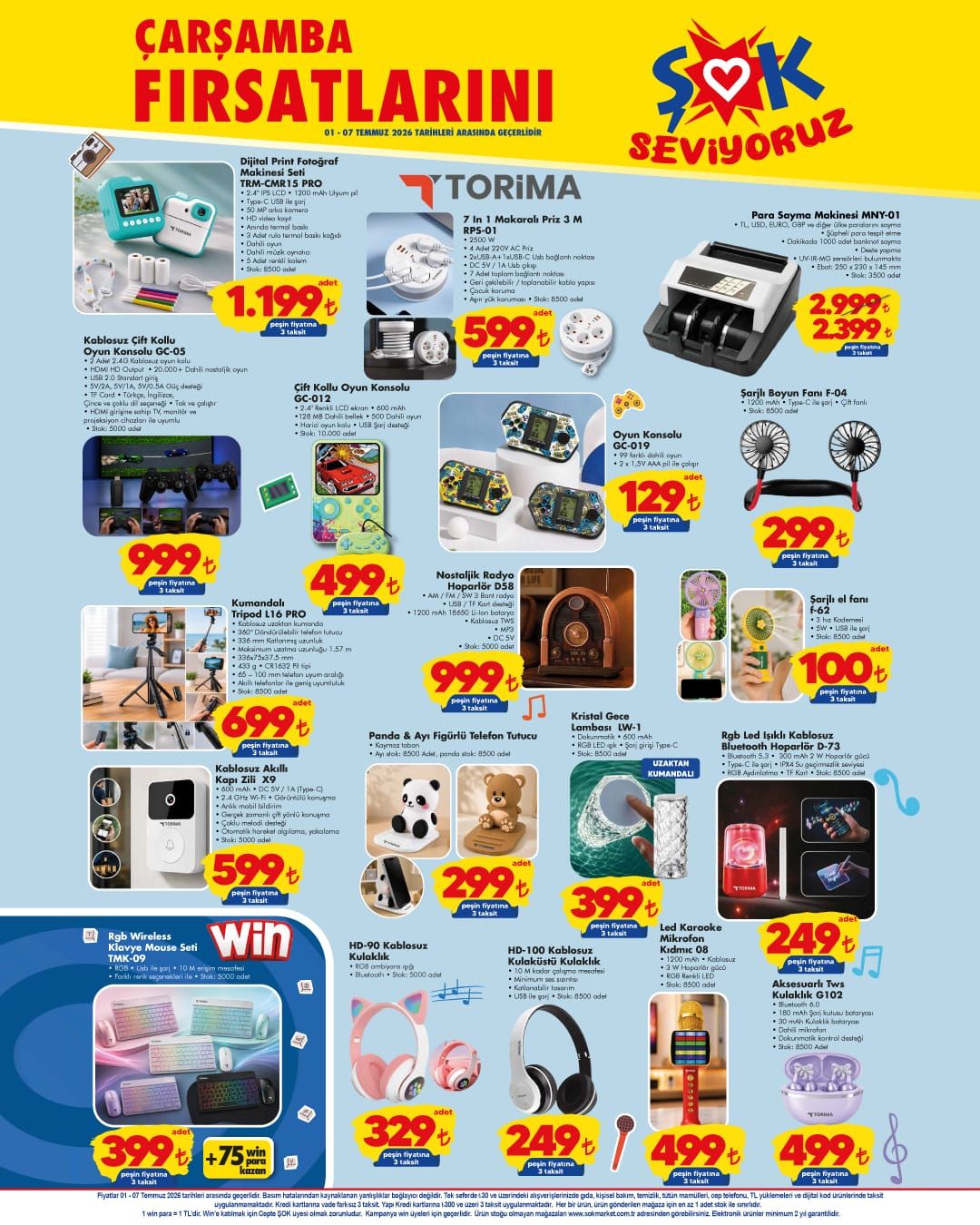 Şok Market Online 1 Temmuz 2026 Aktüel Kataloğu Sayfa 3
