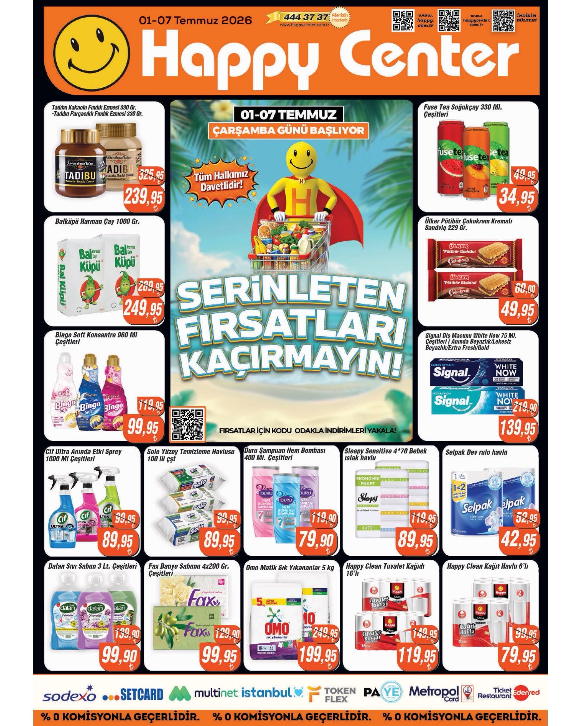 Happy 1 Temmuz 2026 Aktüel Kataloğu Sayfa 1