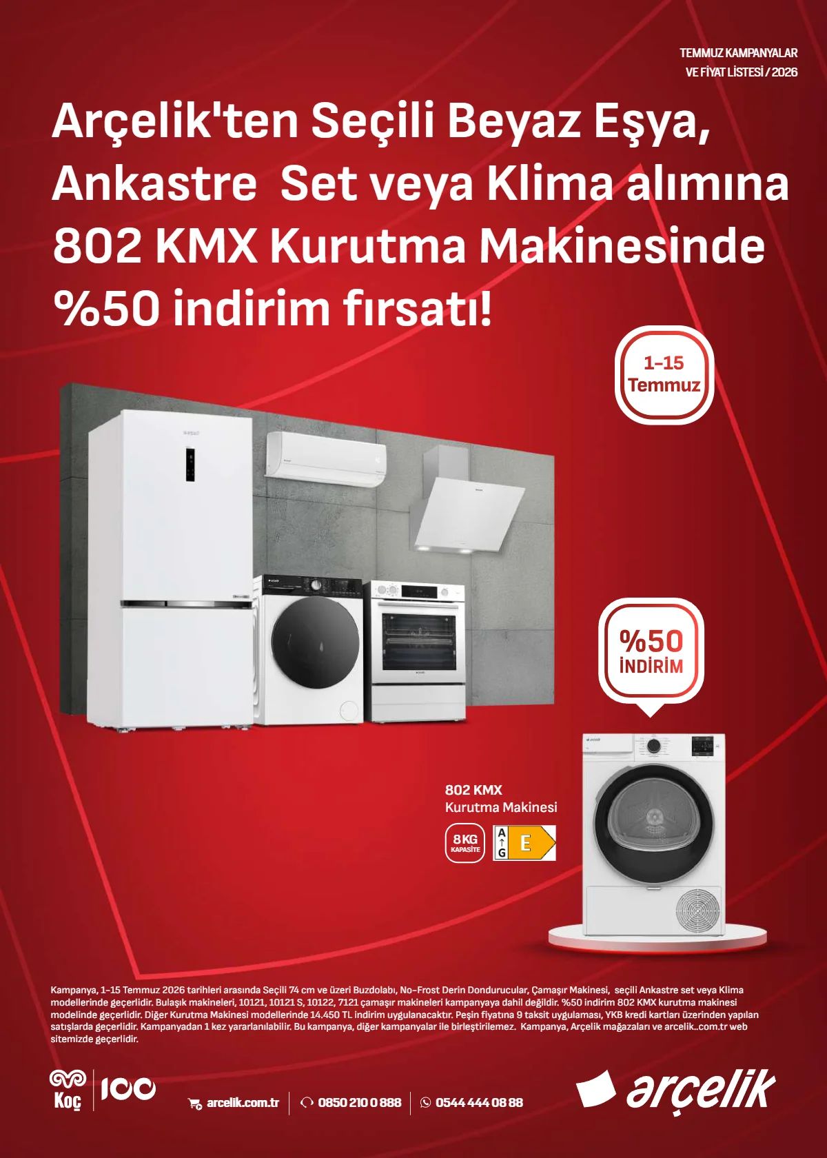 Arçelik 1 Temmuz 2026 Aktüel Kataloğu Sayfa 4