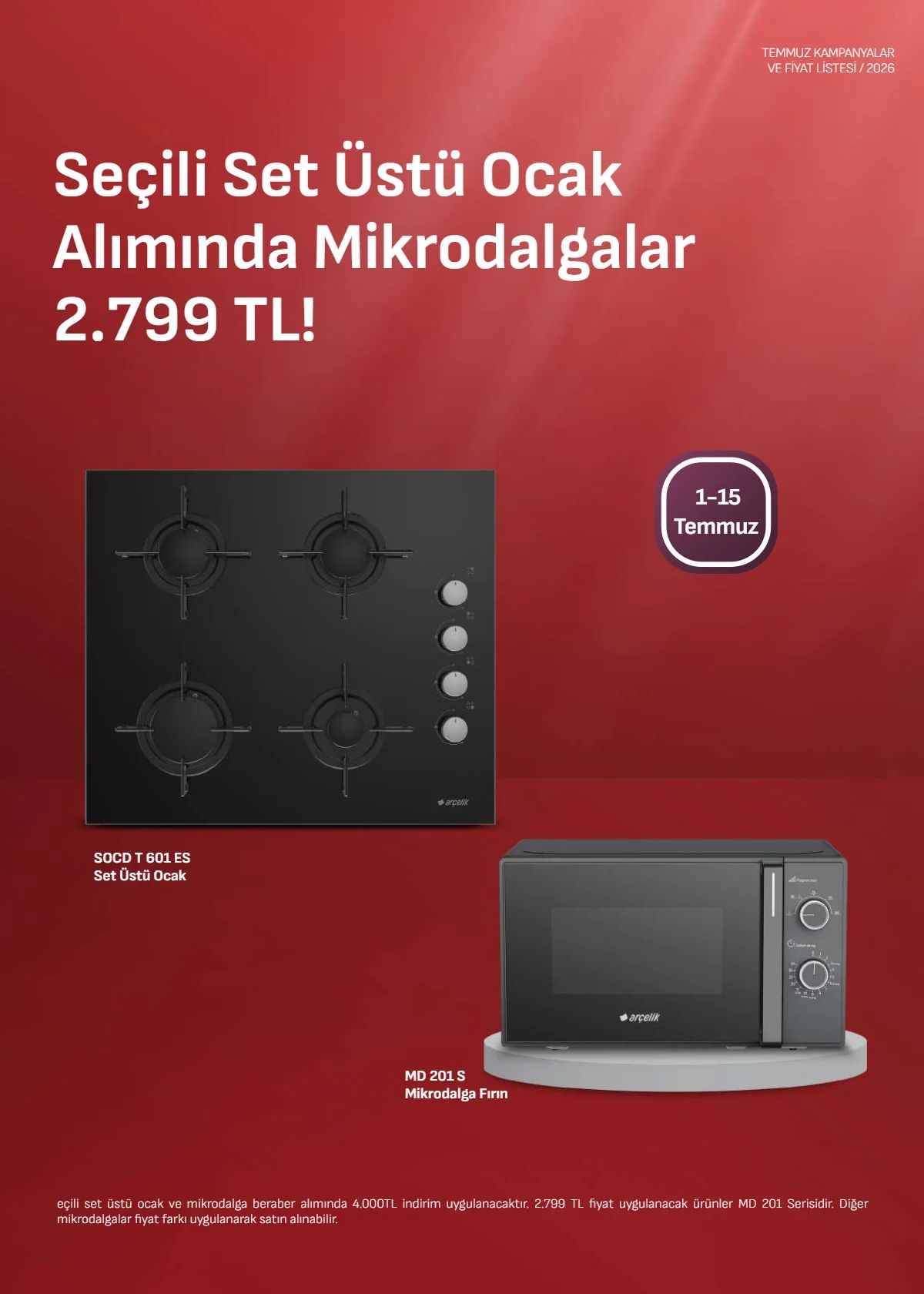 Arçelik 1 Temmuz 2026 Aktüel Kataloğu Sayfa 7