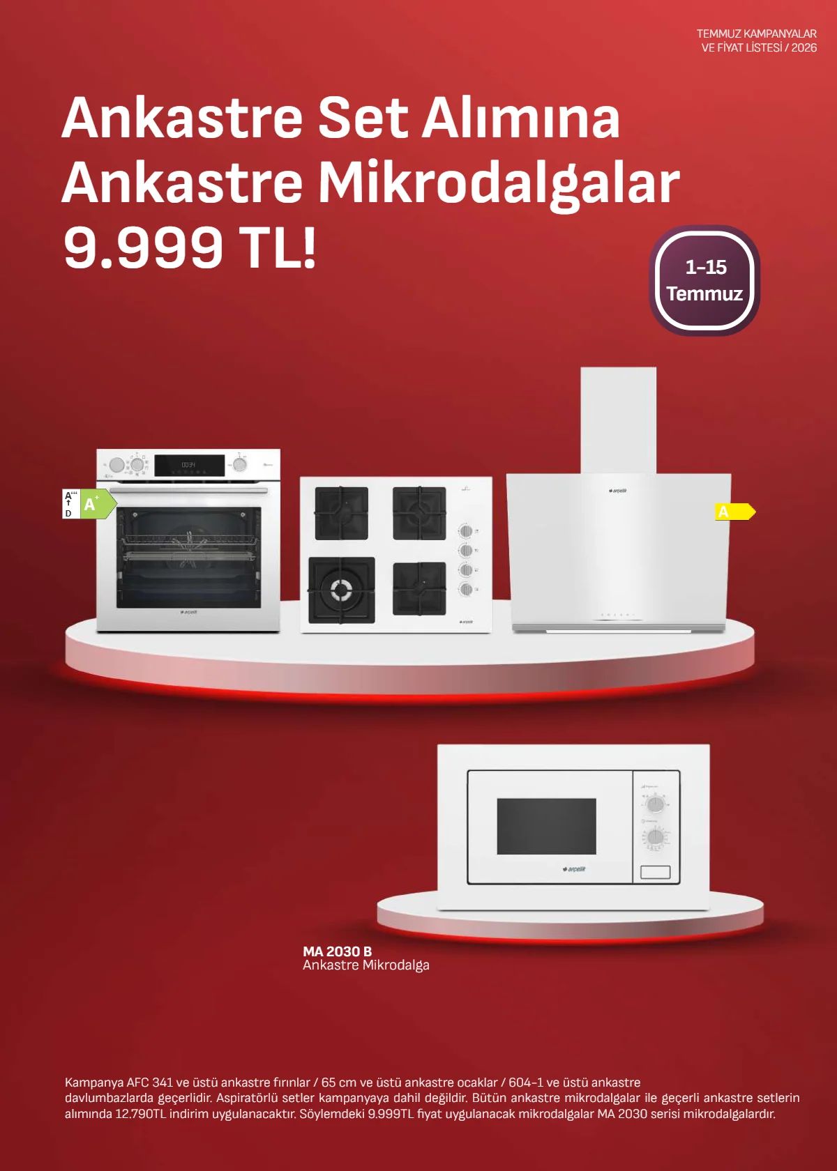 Arçelik 1 Temmuz 2026 Aktüel Kataloğu Sayfa 12