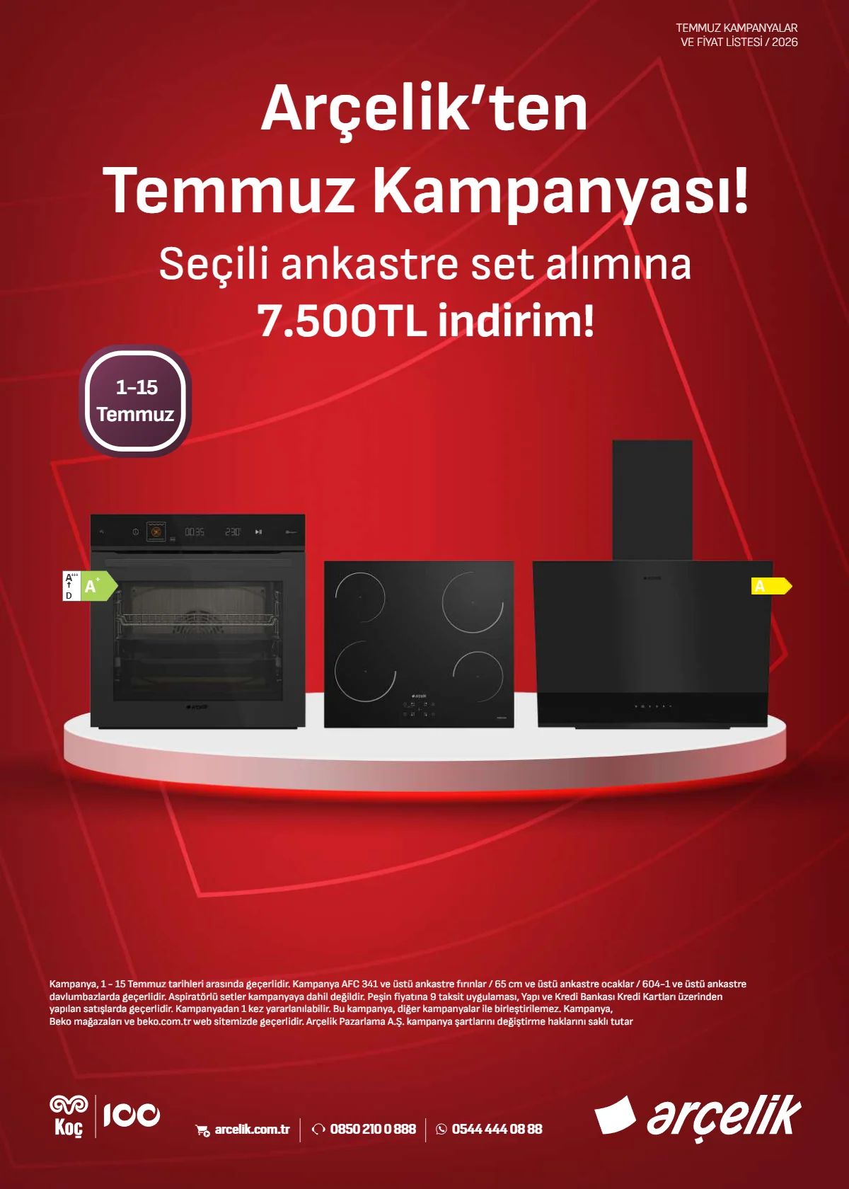 Arçelik 1 Temmuz 2026 Aktüel Kataloğu Sayfa 18
