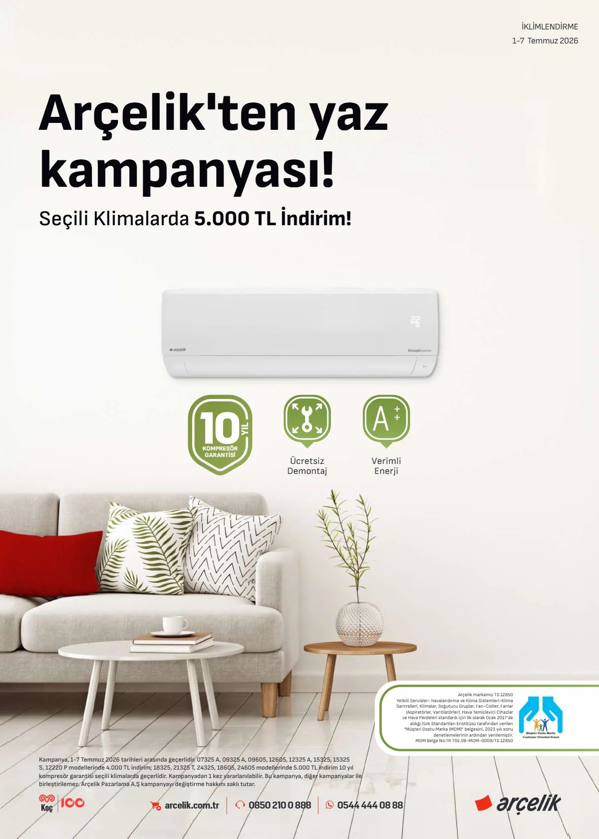 Arçelik 1 Temmuz 2026 Aktüel Kataloğu Sayfa 2