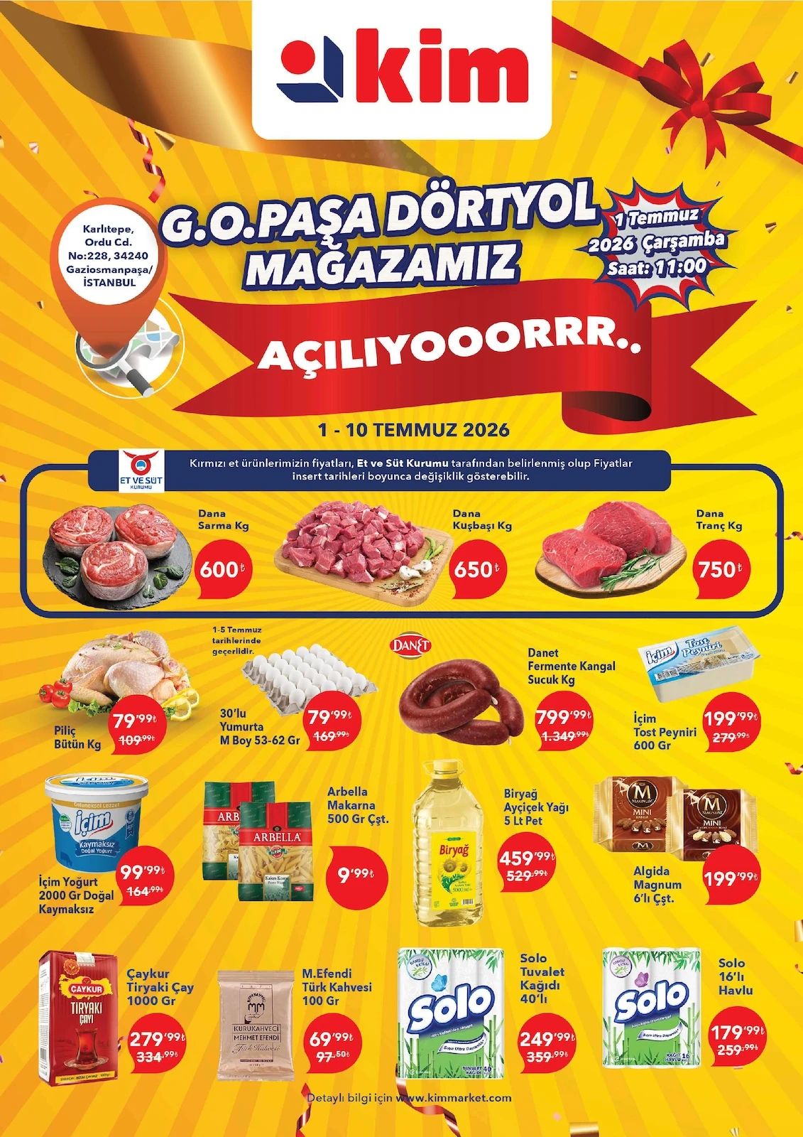 Kimmarket 1 Temmuz 2026 Aktüel Kataloğu Sayfa 2
