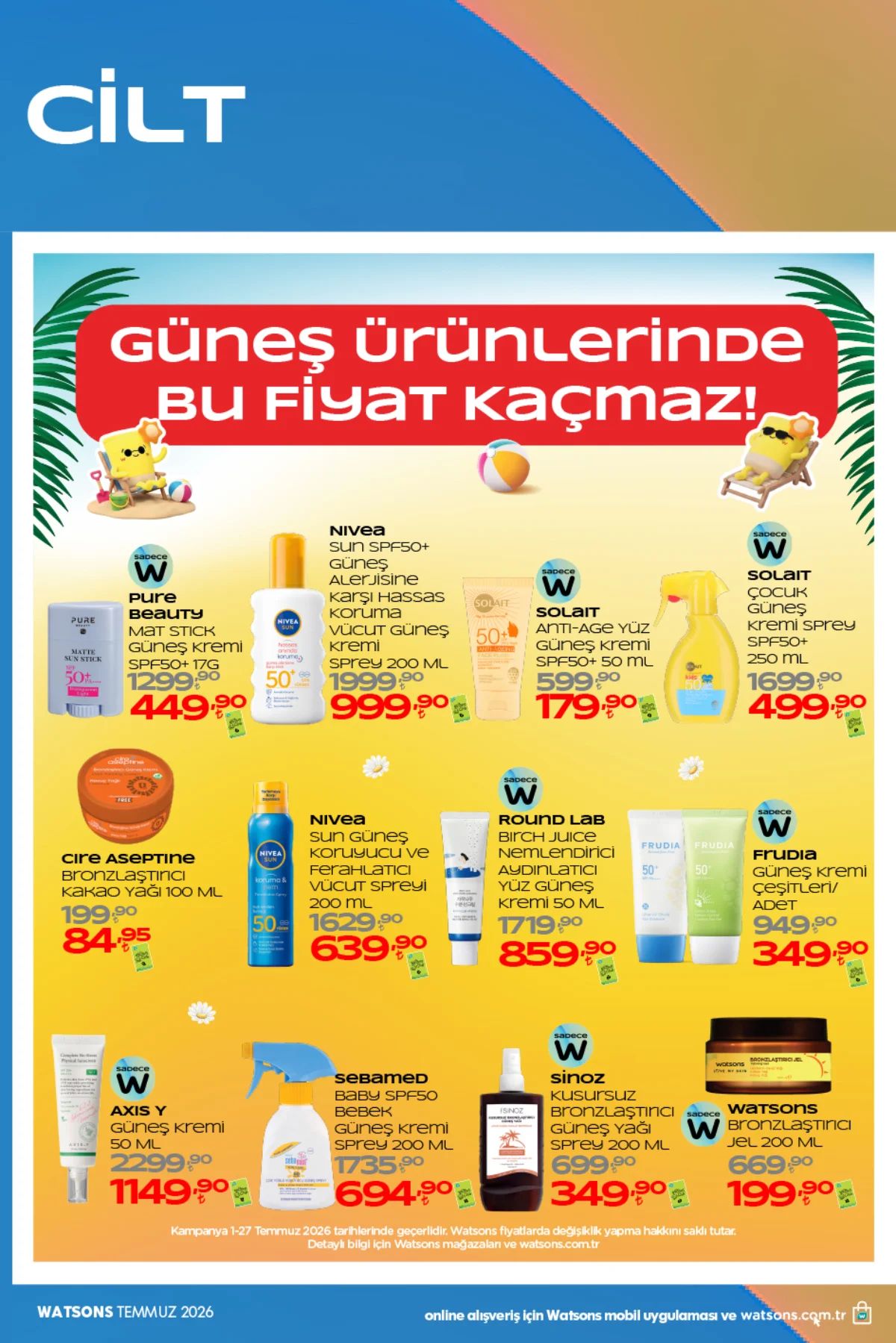 Watsons 1 Temmuz 2026 Aktüel Kataloğu Sayfa 17
