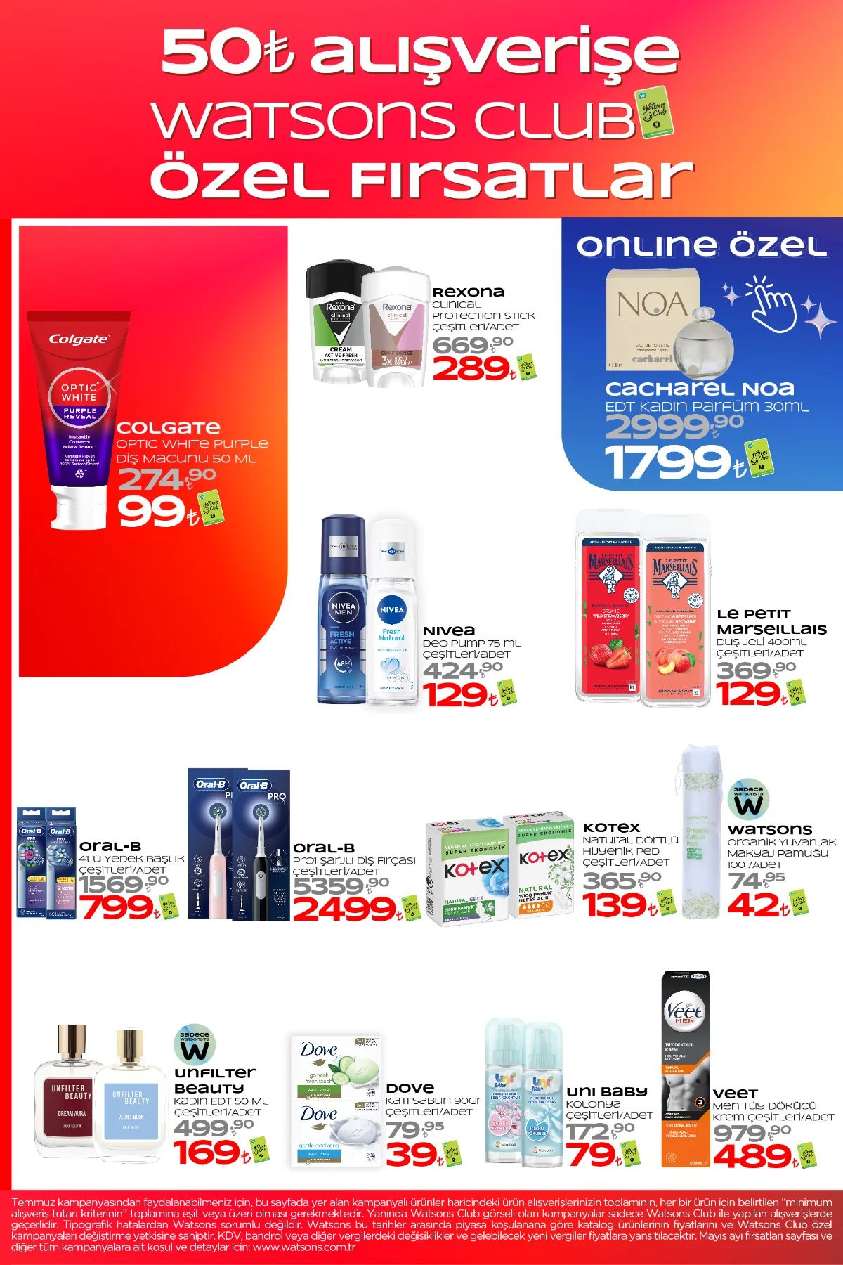 Watsons 1 Temmuz 2026 Aktüel Kataloğu Sayfa 3