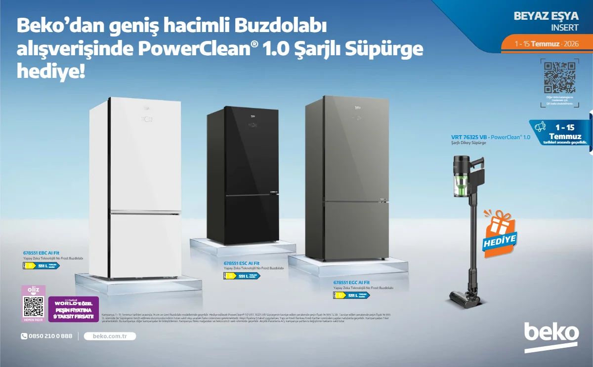 Beko 1 Temmuz 2026 Aktüel Kataloğu Sayfa 1