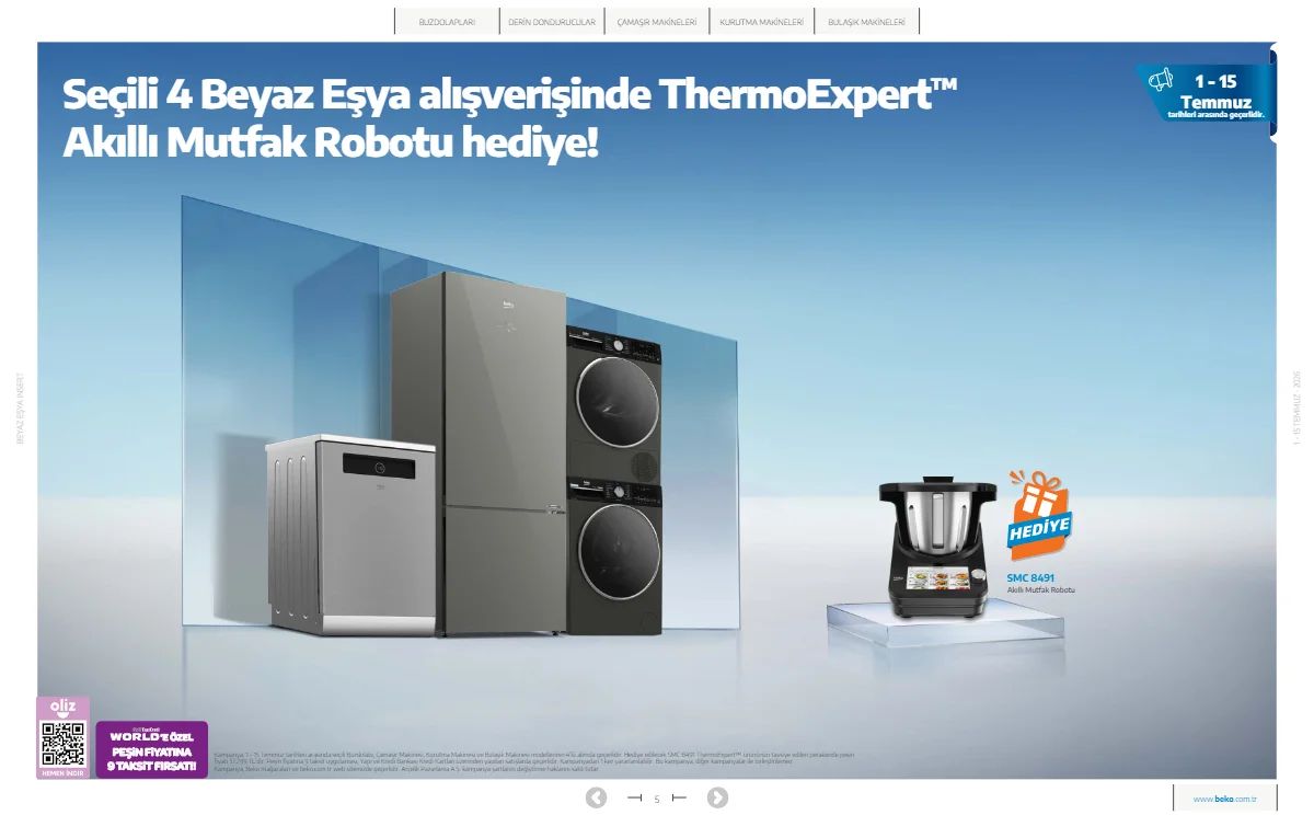 Beko 1 Temmuz 2026 Aktüel Kataloğu Sayfa 5