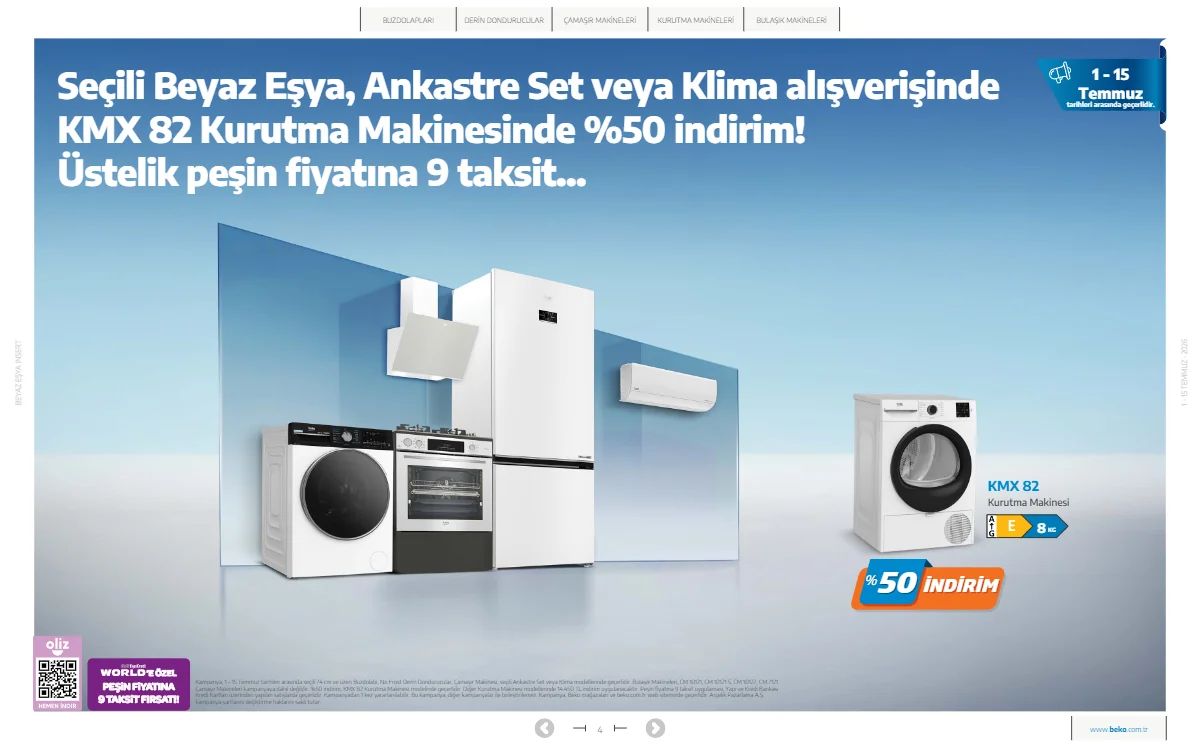 Beko 1 Temmuz 2026 Aktüel Kataloğu Sayfa 4