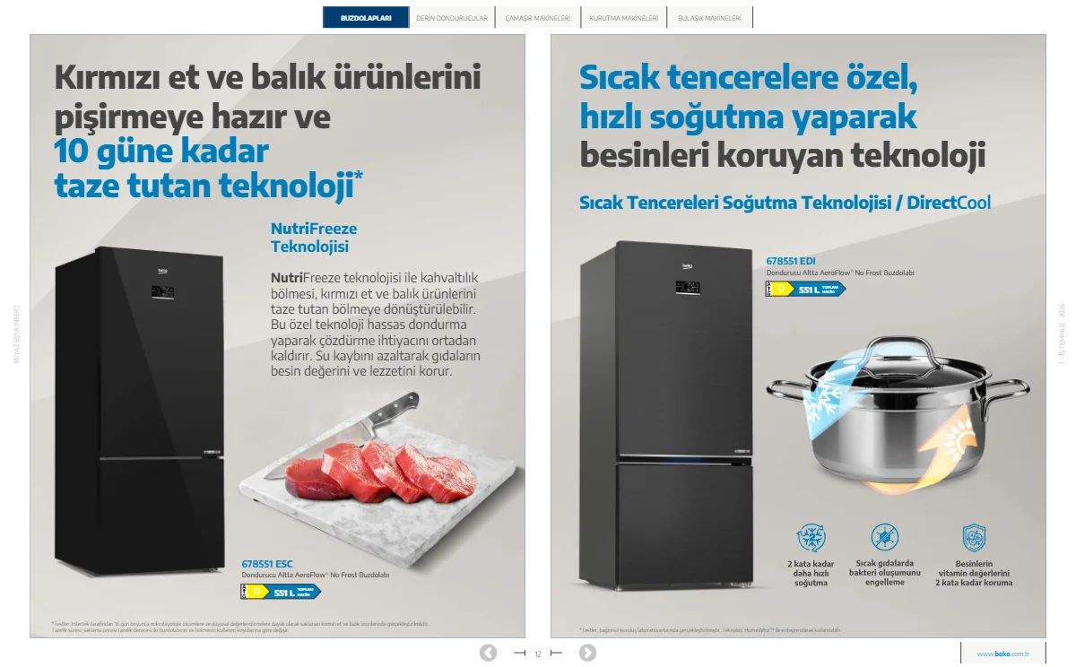 Beko 1 Temmuz 2026 Aktüel Kataloğu Sayfa 12