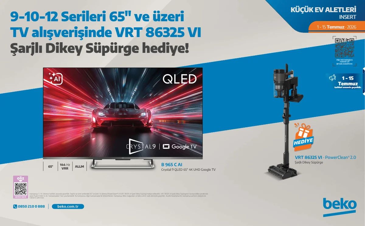 Beko 1 Temmuz 2026 Aktüel Kataloğu Sayfa 1