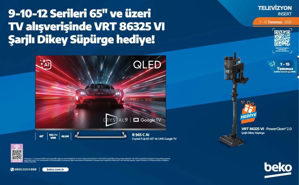 Beko 1 Temmuz 2026 Aktüel Kataloğu Sayfa 1