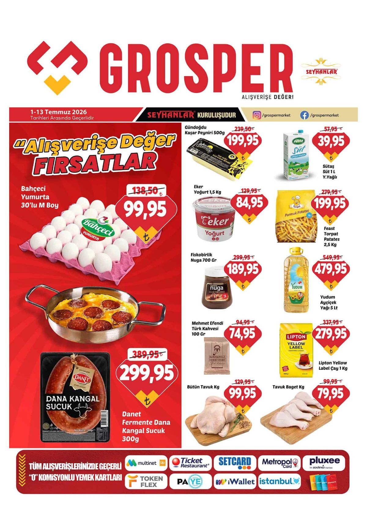 Grosper 1 Temmuz 2026 Aktüel Kataloğu Sayfa 1