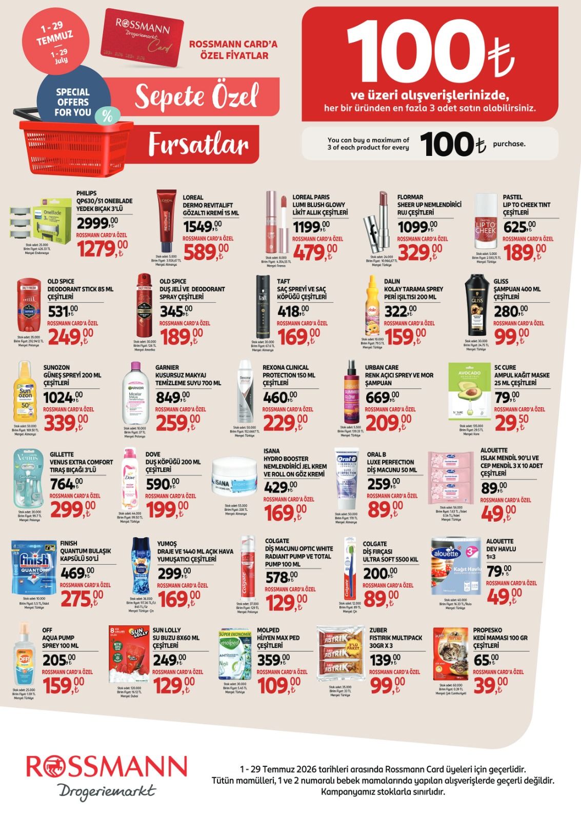 Rossmann 1 Temmuz 2026 Aktüel Kataloğu Sayfa 6