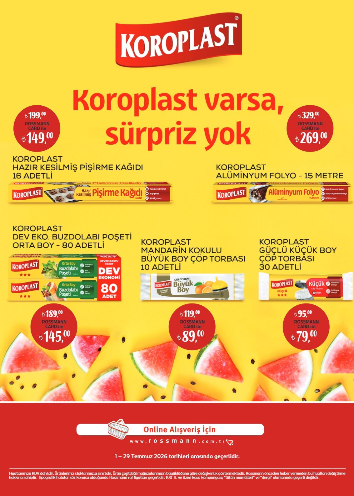 Rossmann 1 Temmuz 2026 Aktüel Kataloğu Sayfa 16