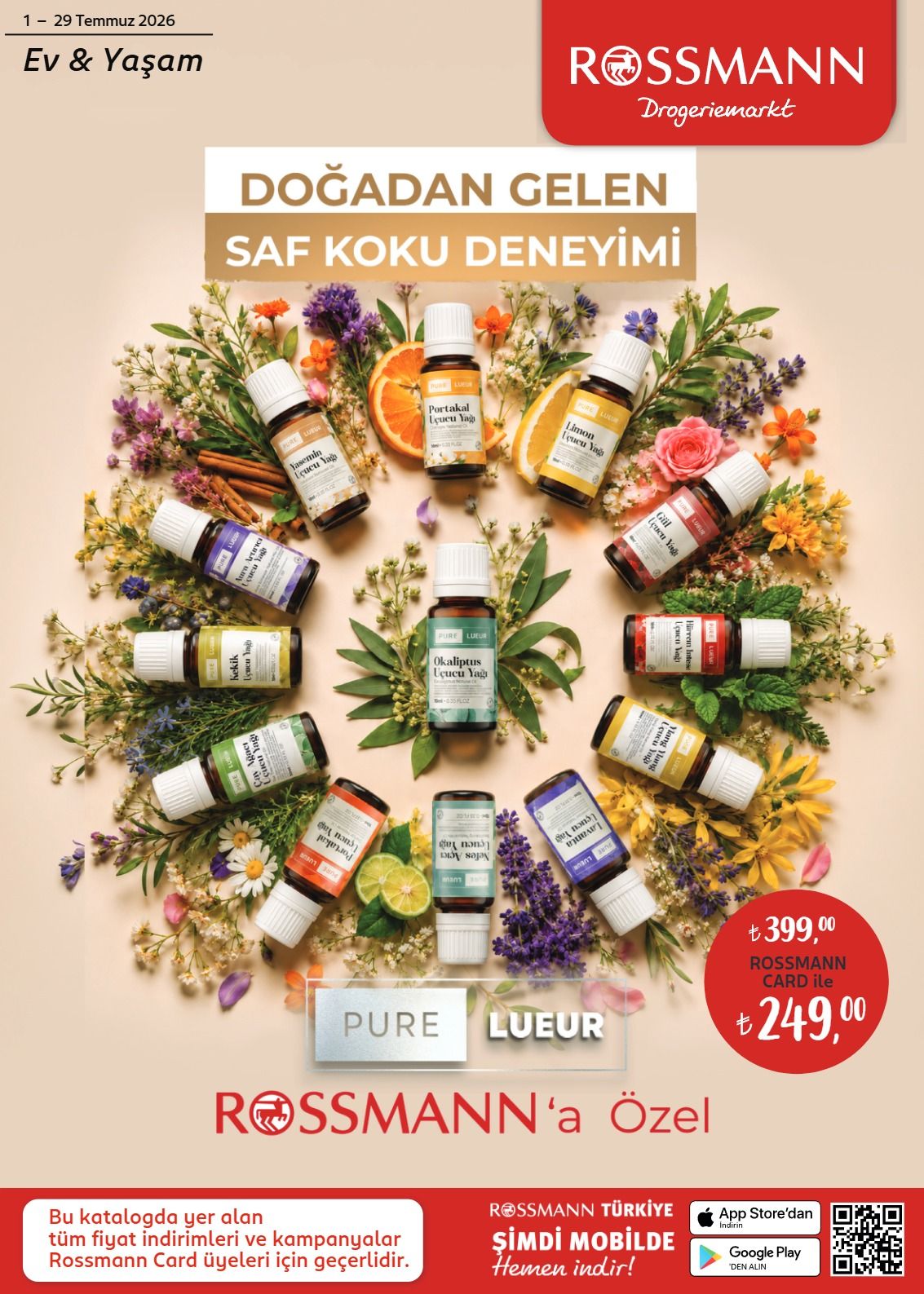 Rossmann 1 Temmuz 2026 Aktüel Kataloğu Sayfa 1