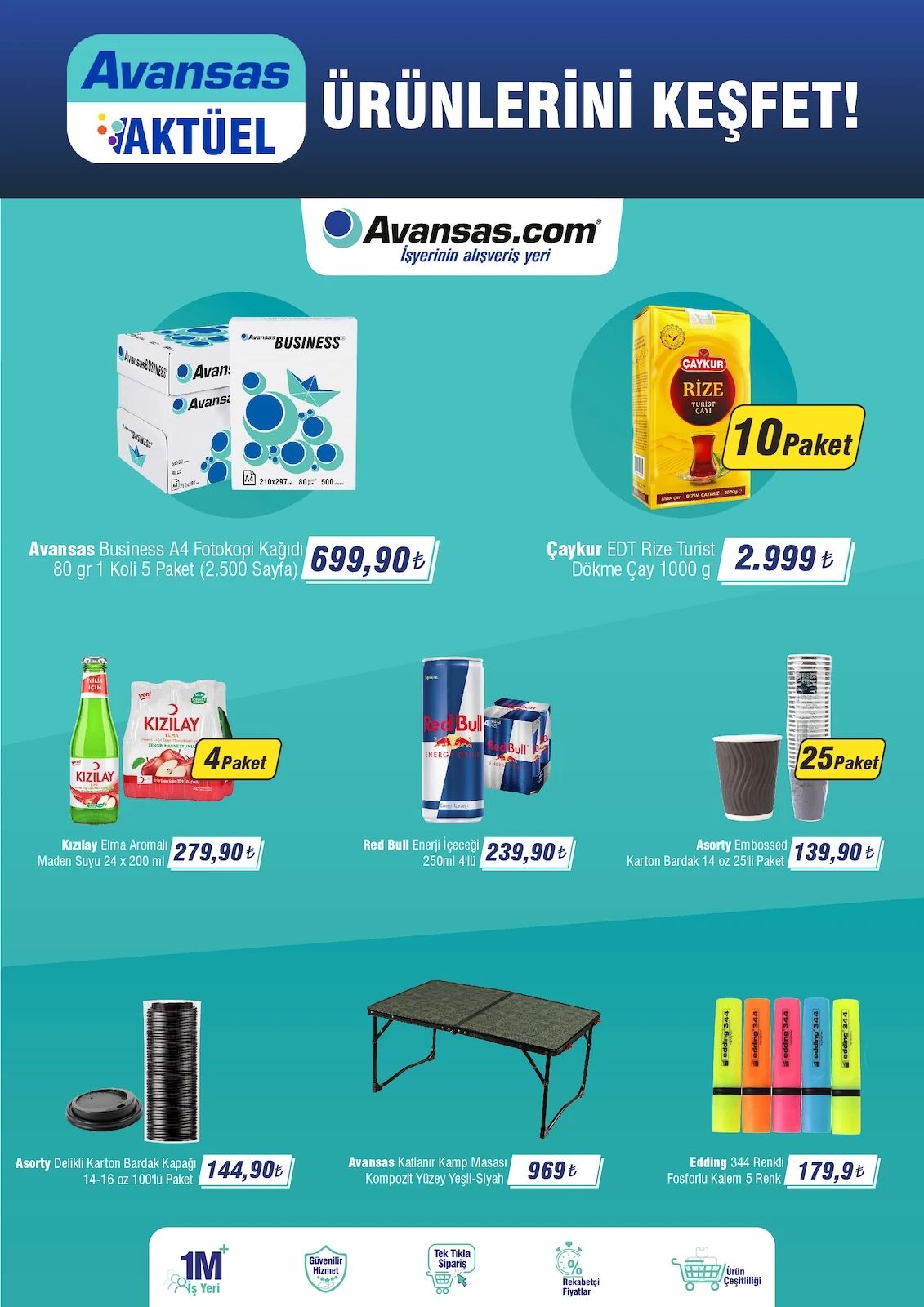 Avansas 28 Haziran 2026 Aktüel Kataloğu Sayfa 1