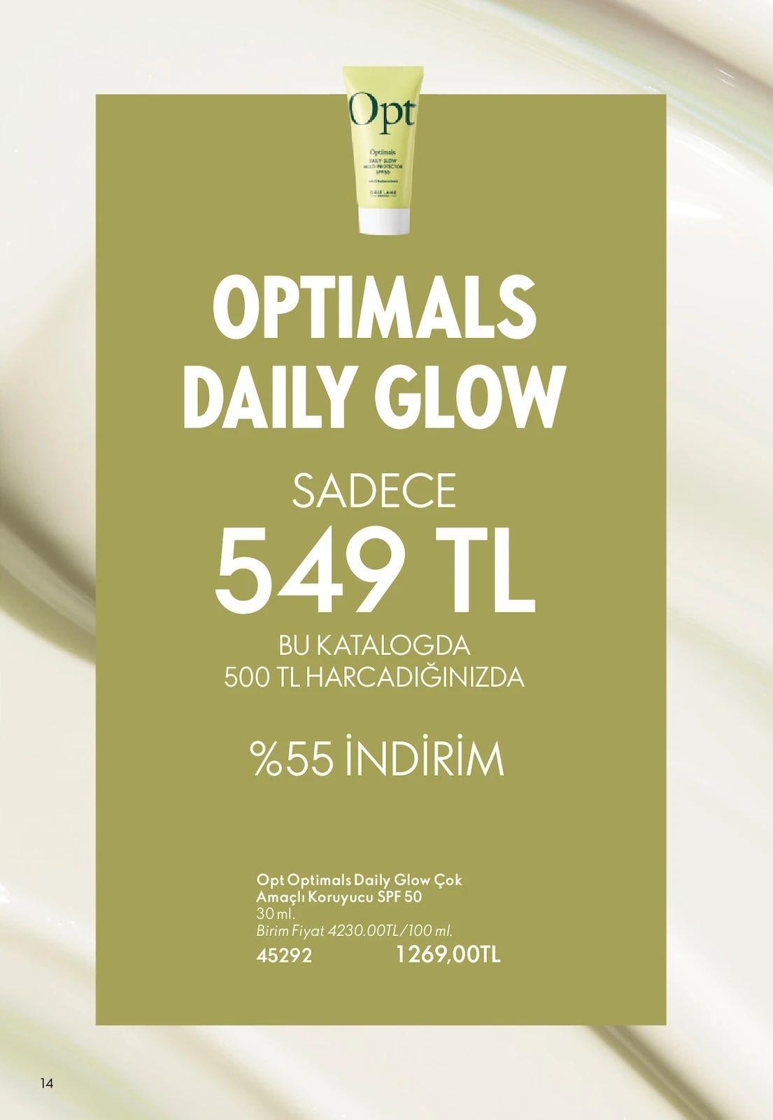 Oriflame 1 Temmuz 2026 Aktüel Kataloğu Sayfa 14