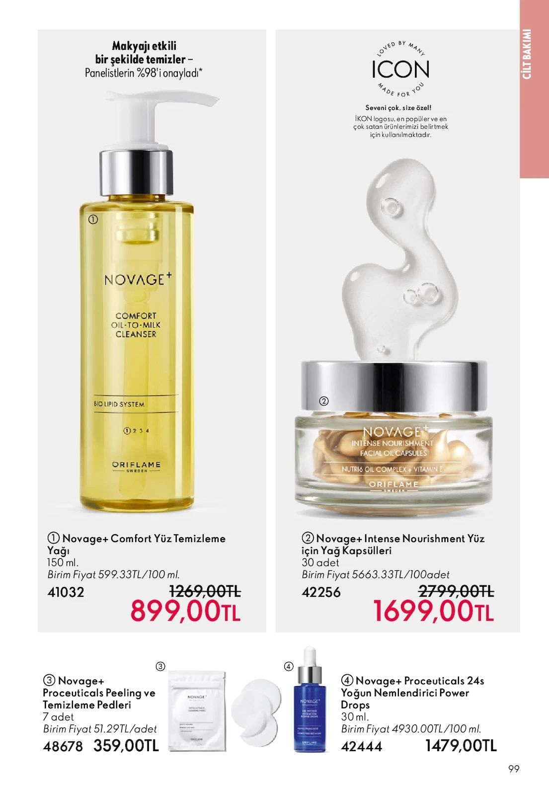 Oriflame 1 Temmuz 2026 Aktüel Kataloğu Sayfa 99