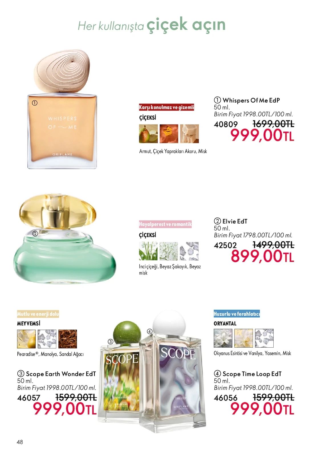 Oriflame 1 Temmuz 2026 Aktüel Kataloğu Sayfa 48