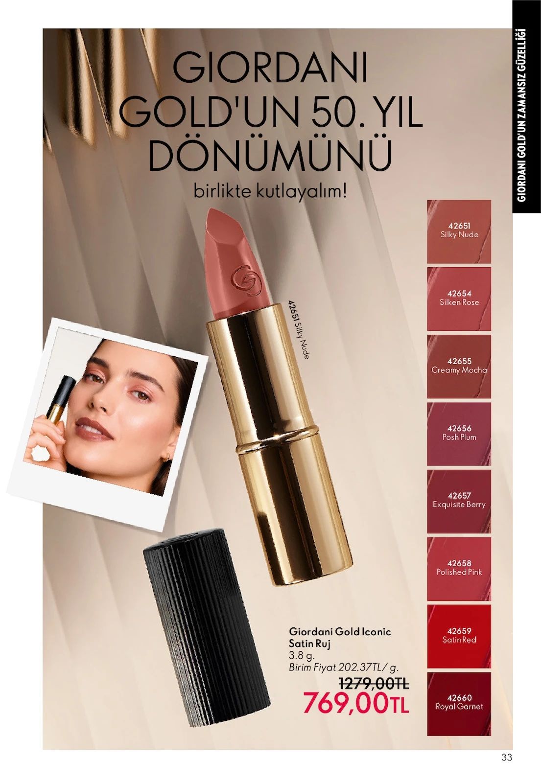 Oriflame 1 Temmuz 2026 Aktüel Kataloğu Sayfa 33