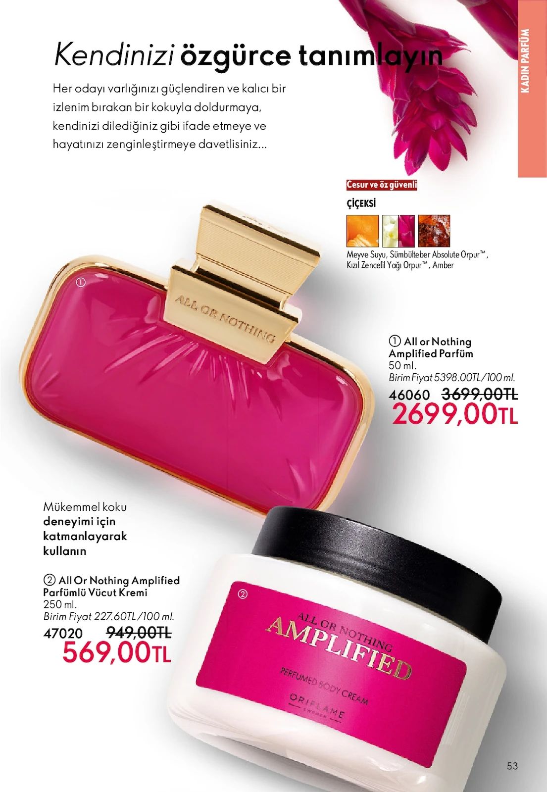 Oriflame 1 Temmuz 2026 Aktüel Kataloğu Sayfa 53