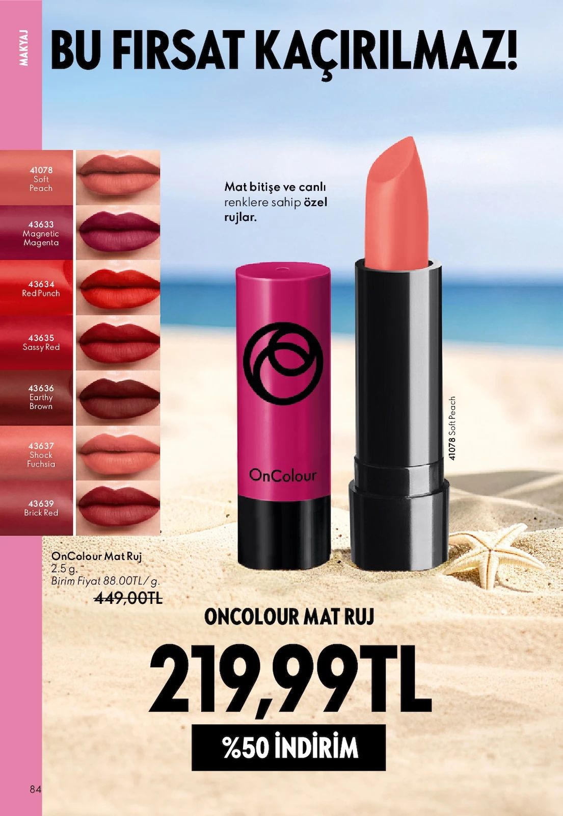 Oriflame 1 Temmuz 2026 Aktüel Kataloğu Sayfa 84