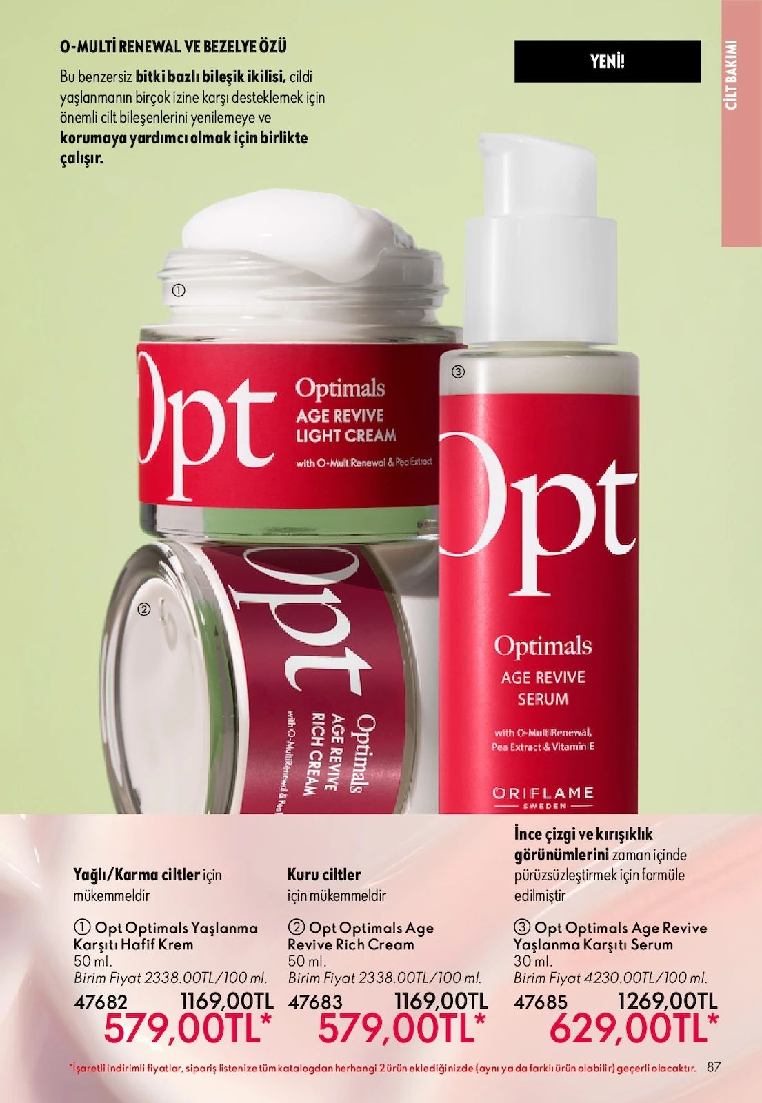 Oriflame 1 Temmuz 2026 Aktüel Kataloğu Sayfa 87
