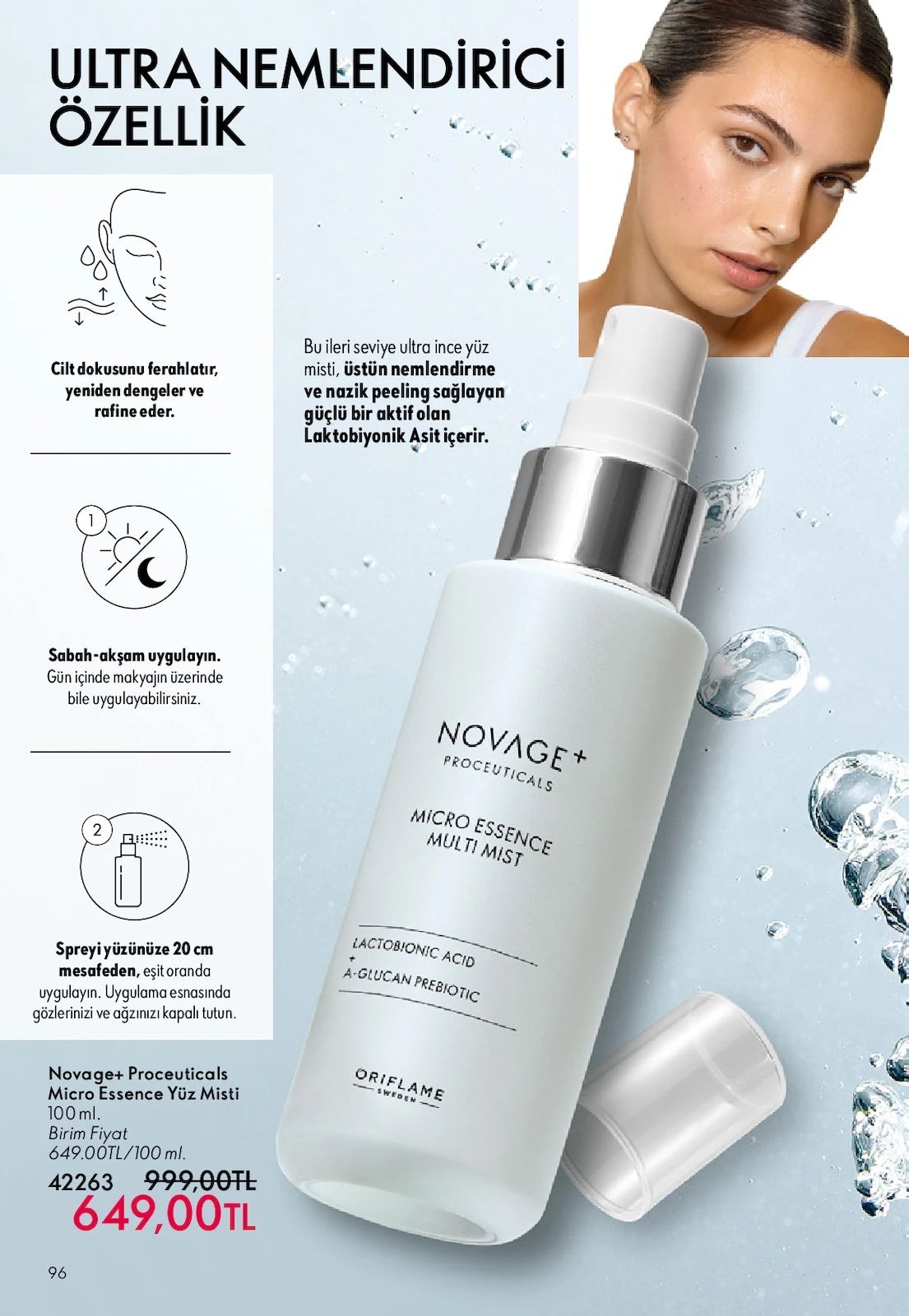 Oriflame 1 Temmuz 2026 Aktüel Kataloğu Sayfa 96