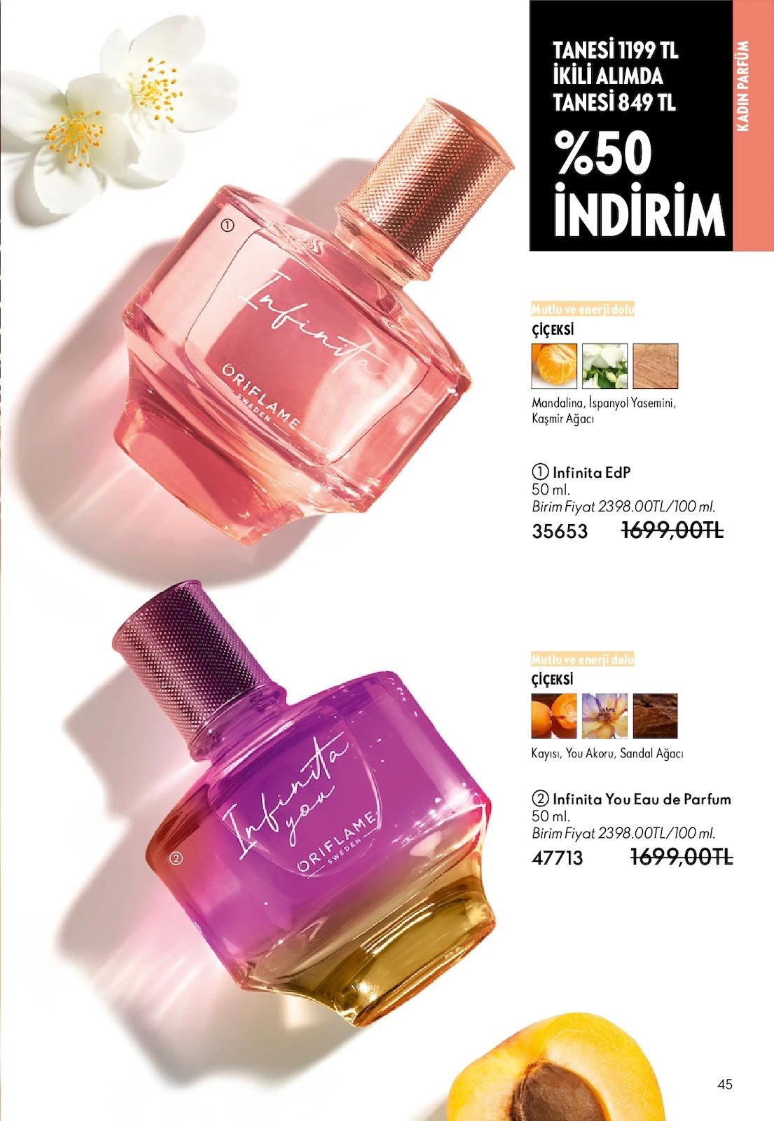 Oriflame 1 Temmuz 2026 Aktüel Kataloğu Sayfa 45